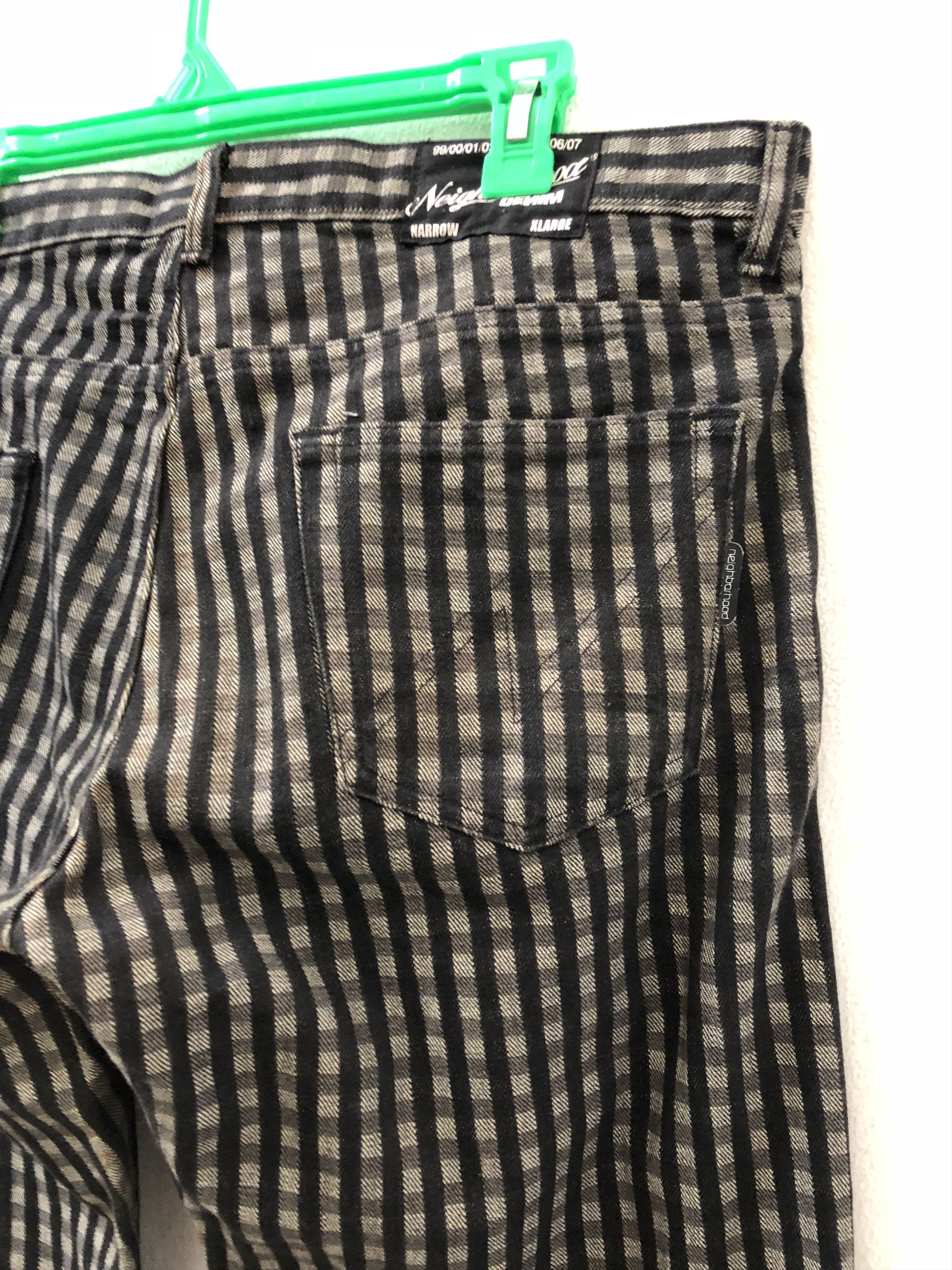 Neighborhood 2002 Neighborhood Japan Checks Narrow Denim Jeans Size US 36 / EU 52 - 13 Thumbnail