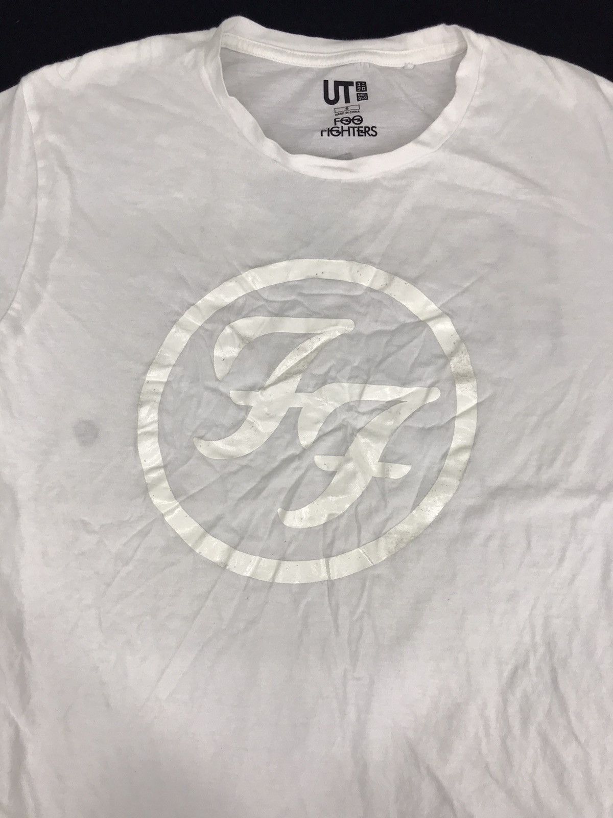 Band Tees × Japanese Brand × Uniqlo Foo Fighter American Rock Band Nice Design Printed Band Size US S / EU 44-46 / 1 - 4 Thumbnail