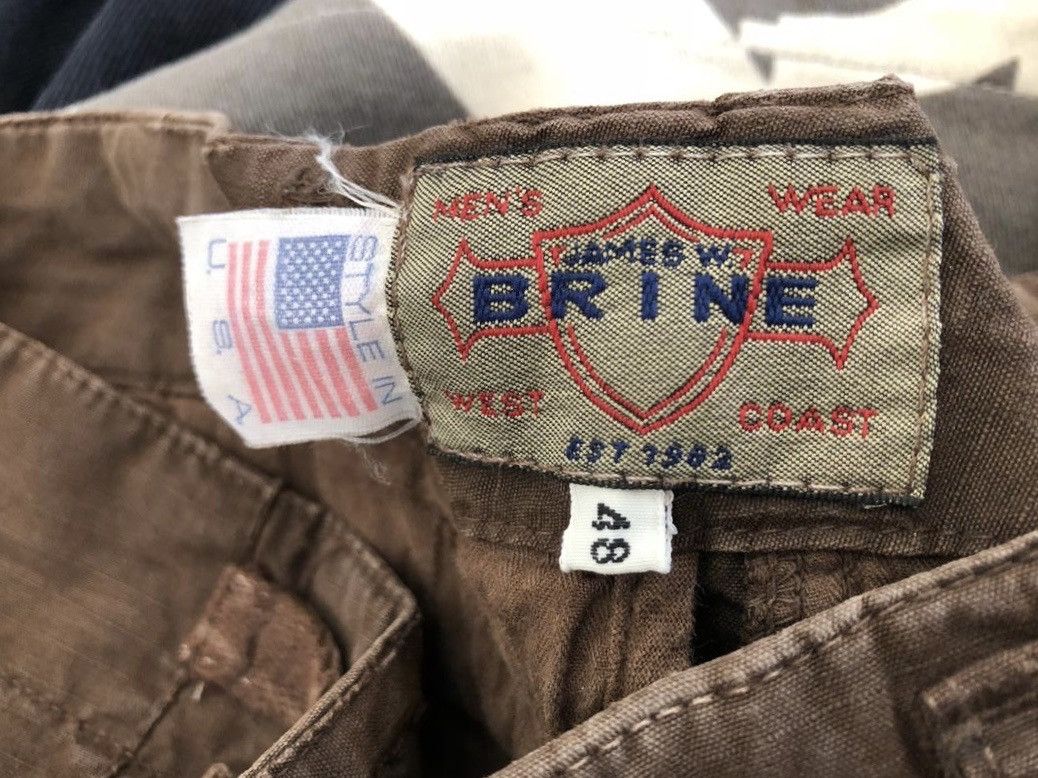 J.W. Brine Ripstop Brown Cargo Trouser Pant Size US 32 / EU 48 - 10 Thumbnail