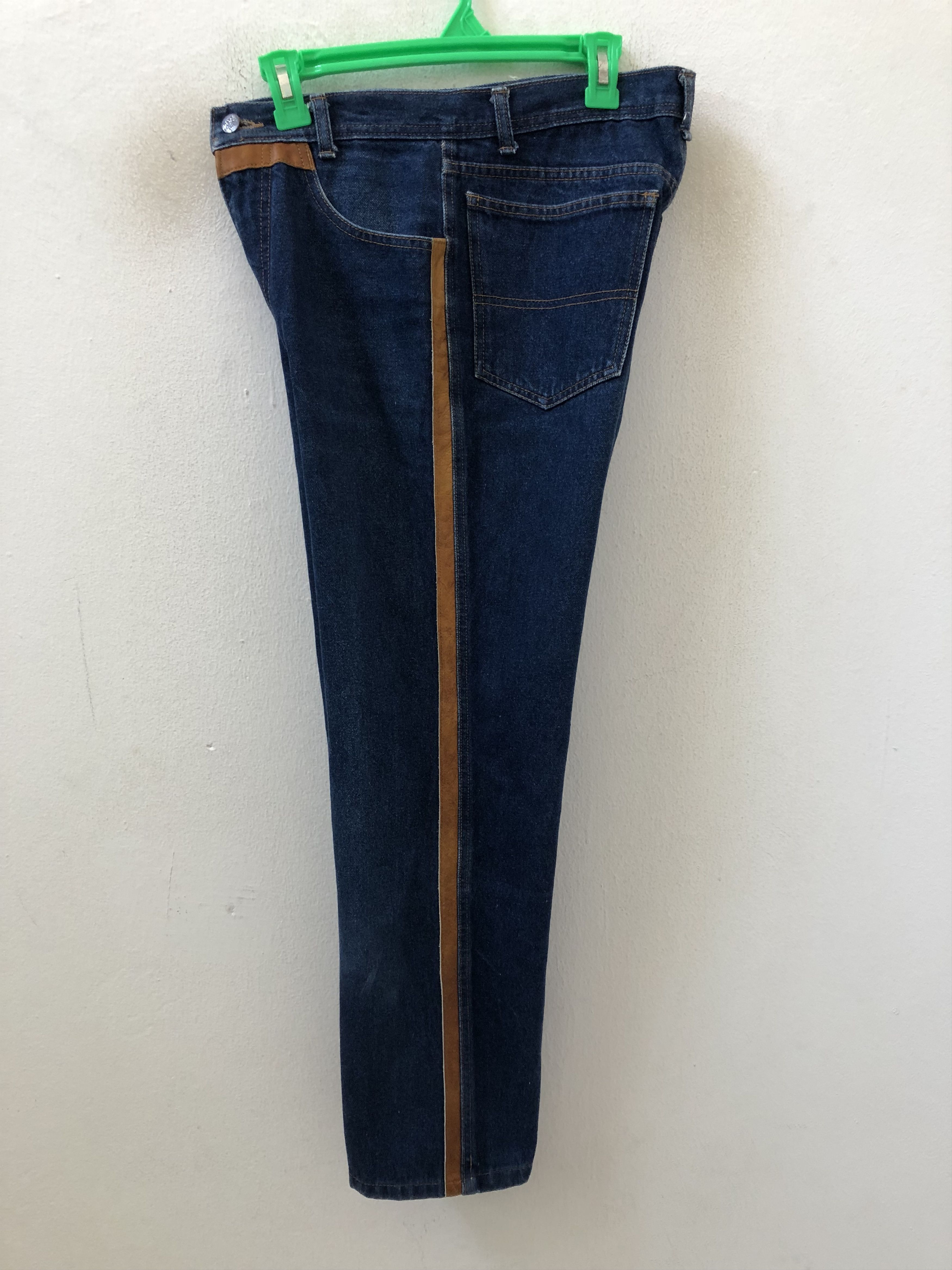 C.P. Company × Vintage Vintage C.P. Company BoneVille Navy Arctic Leather Strap Size US 30 / EU 46 - 10 Thumbnail