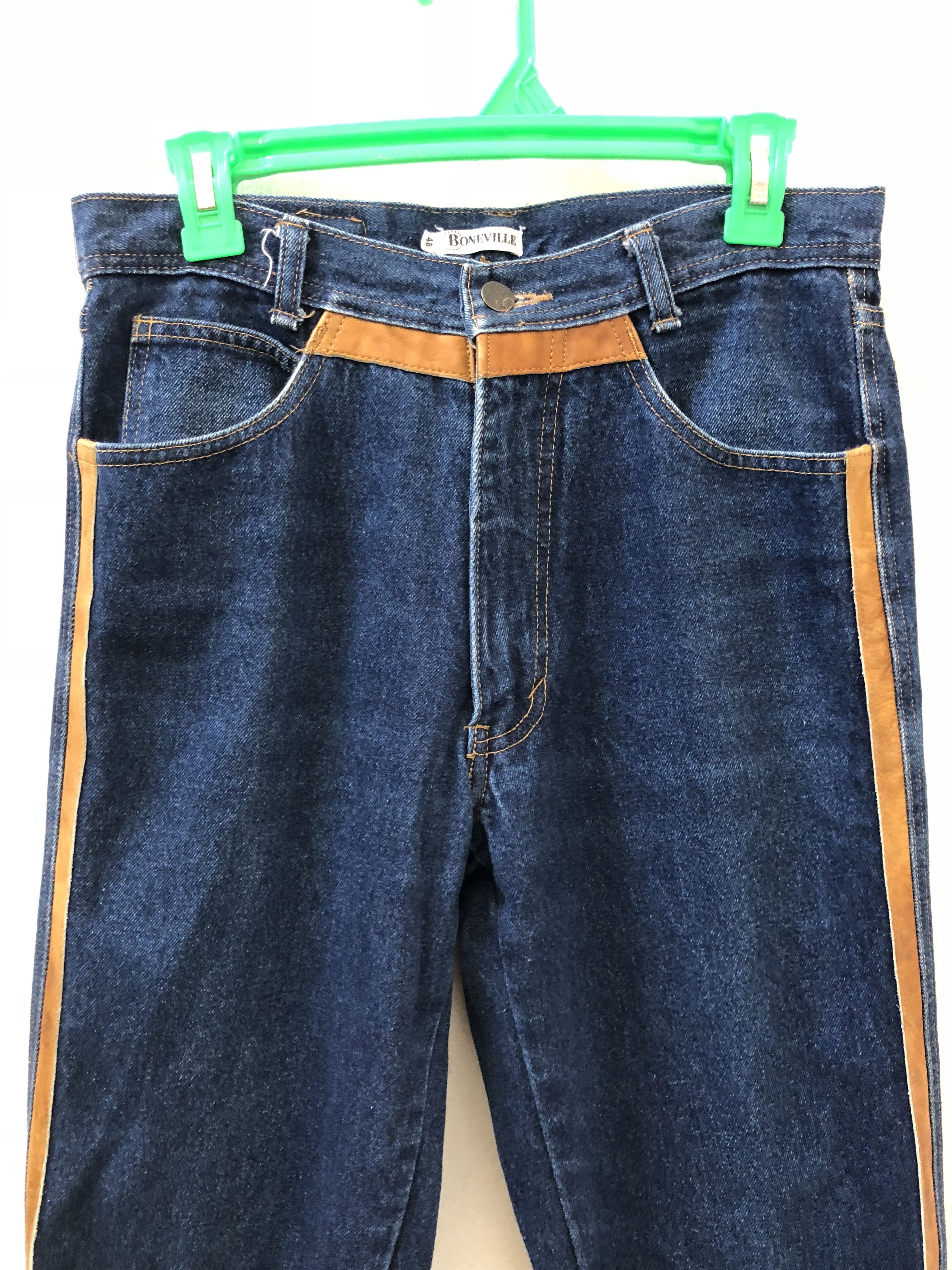 C.P. Company × Vintage Vintage C.P. Company BoneVille Navy Arctic Leather Strap Size US 30 / EU 46 - 2 Thumbnail