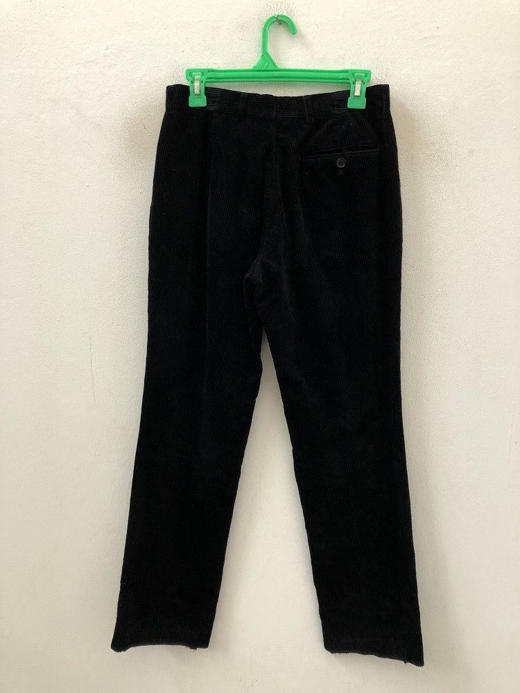 Paul Smith Paul Smith Made in Japan Black Striped Corduroy Trouser Size US 29 - 7 Thumbnail