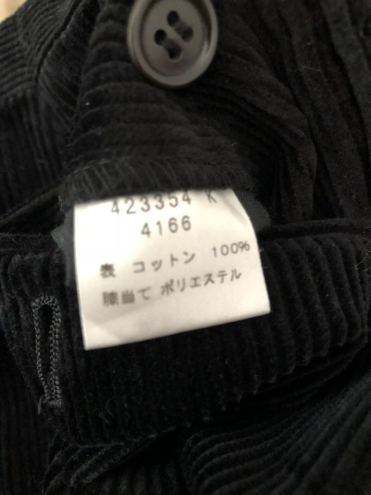 Paul Smith Paul Smith Made in Japan Black Striped Corduroy Trouser Size US 29 - 13 Thumbnail