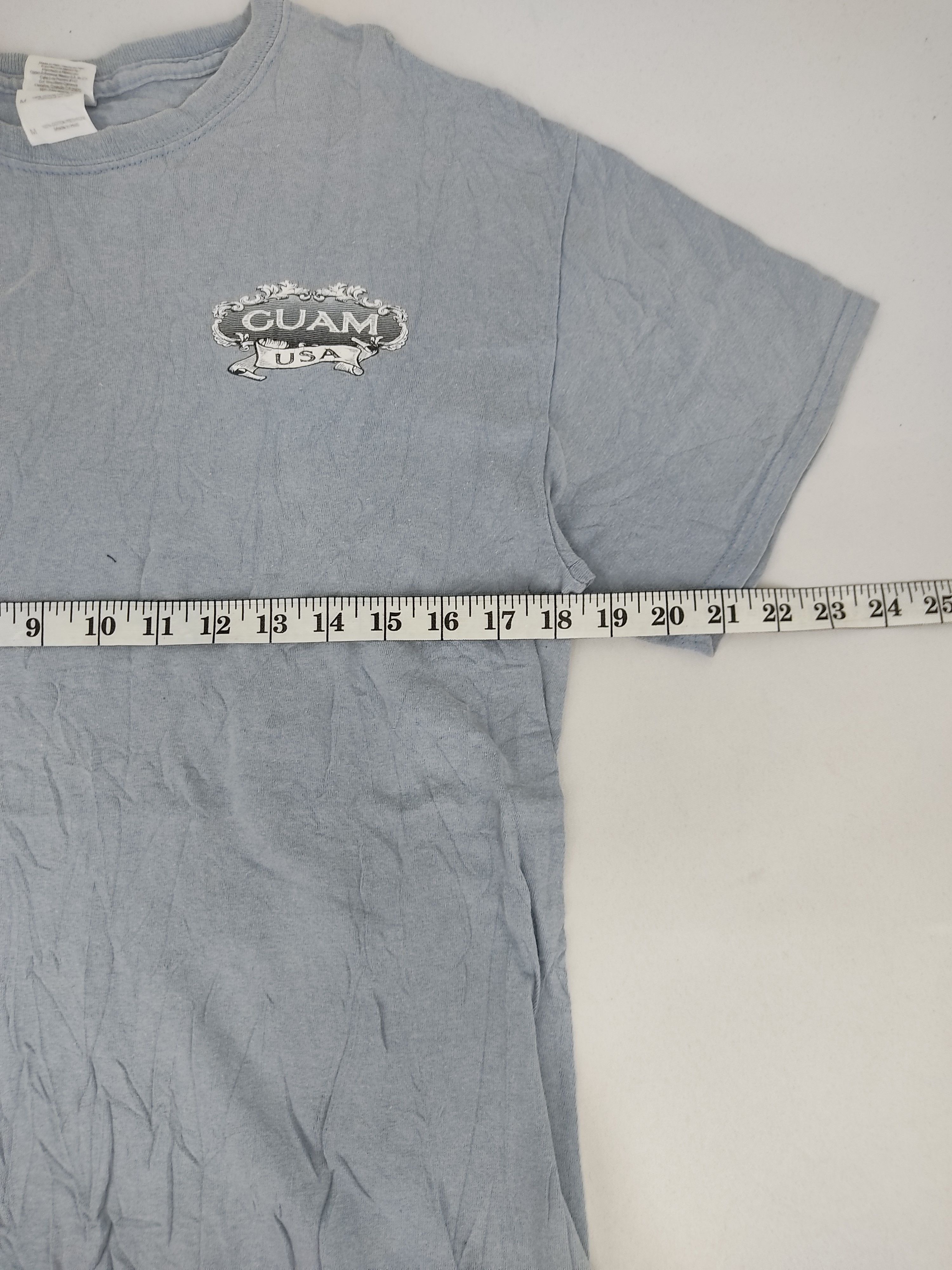 Band Tees Vintage Guam Usa Nice Design Map Box Logo Spell Out Size US S / EU 44-46 / 1 - 7 Thumbnail