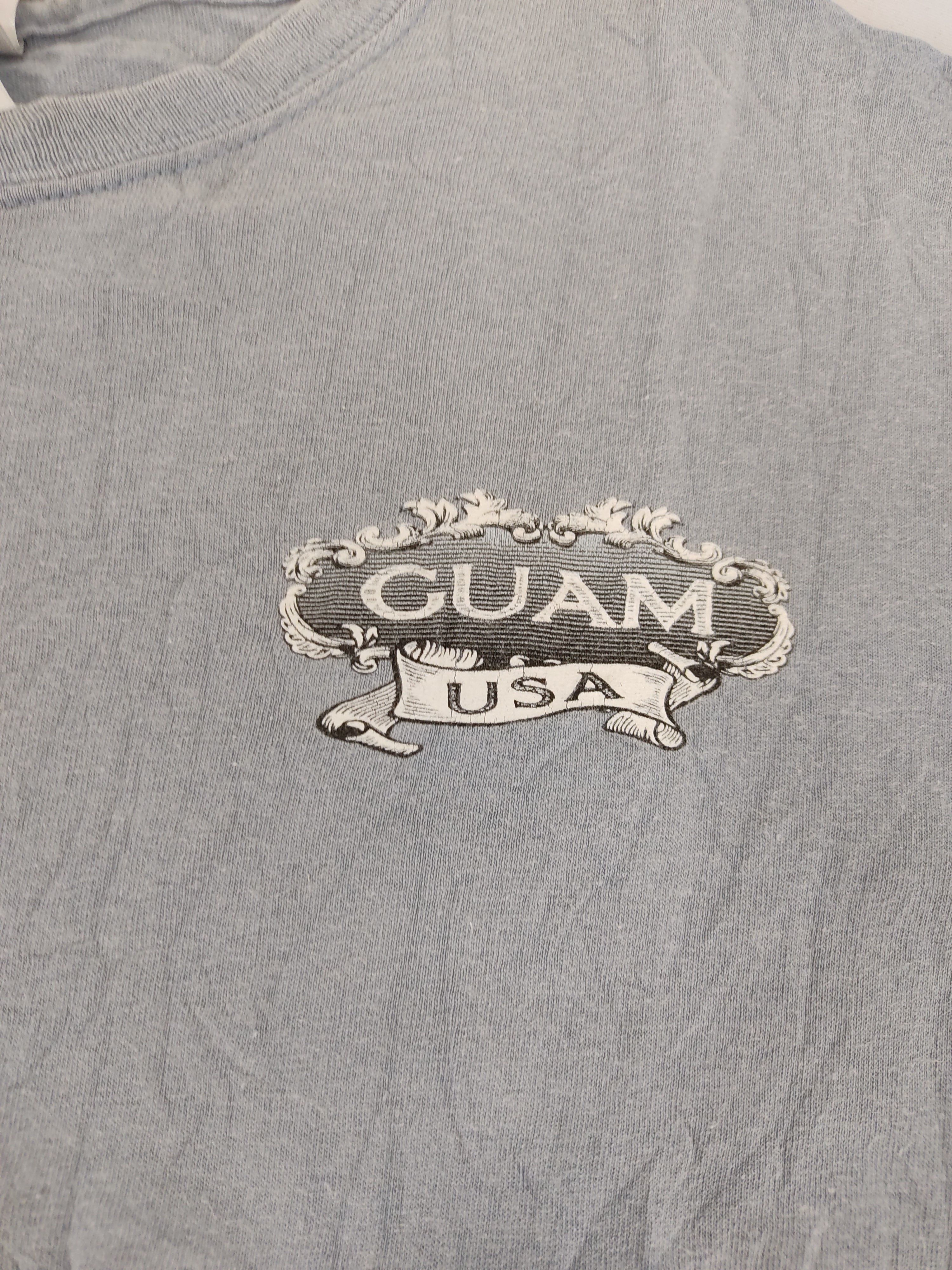 Band Tees Vintage Guam Usa Nice Design Map Box Logo Spell Out Size US S / EU 44-46 / 1 - 3 Thumbnail