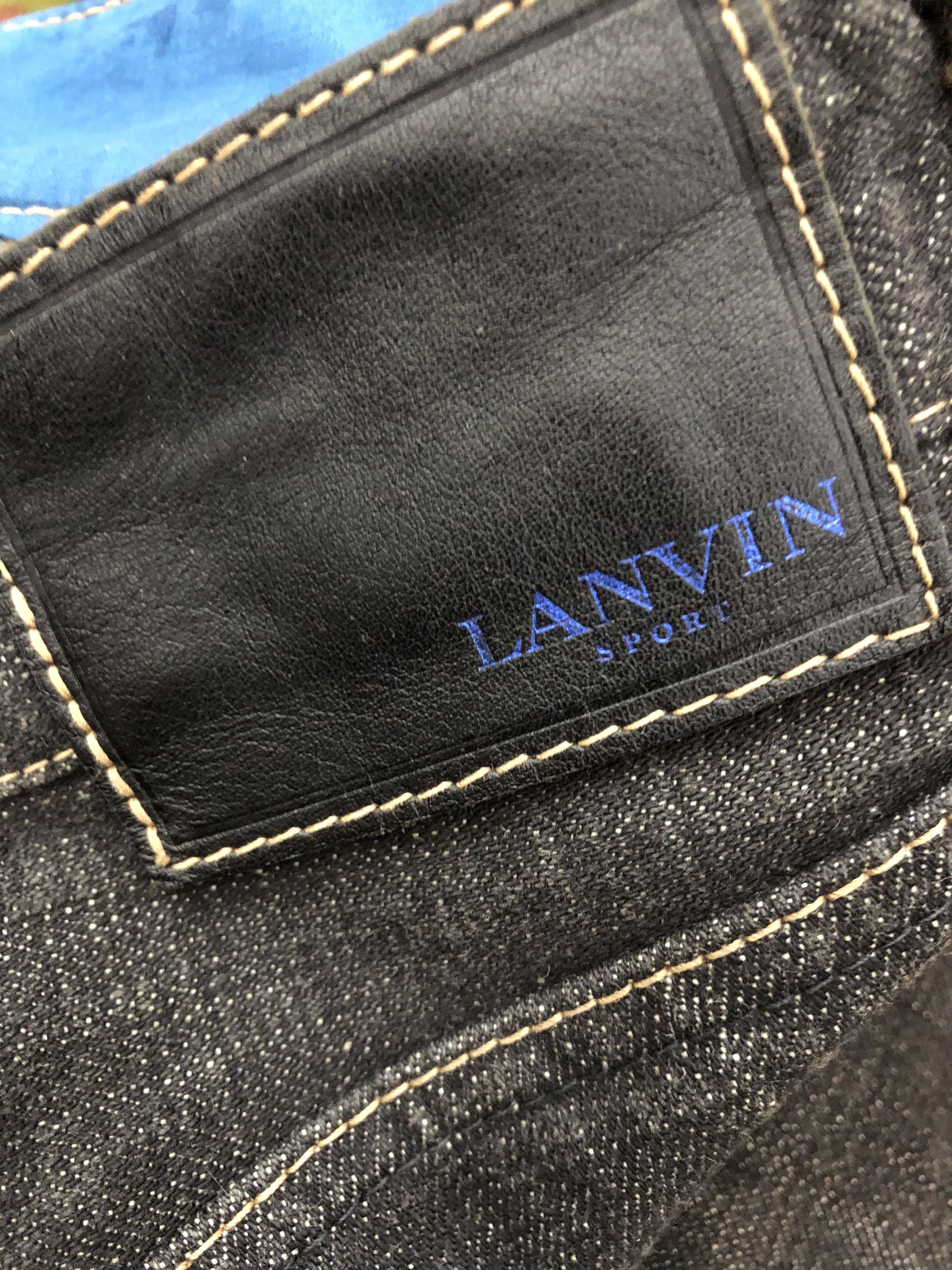 Lanvin Six Pockets Lavin Sport Denim Jeans Size US 32 / EU 48 - 12 Thumbnail