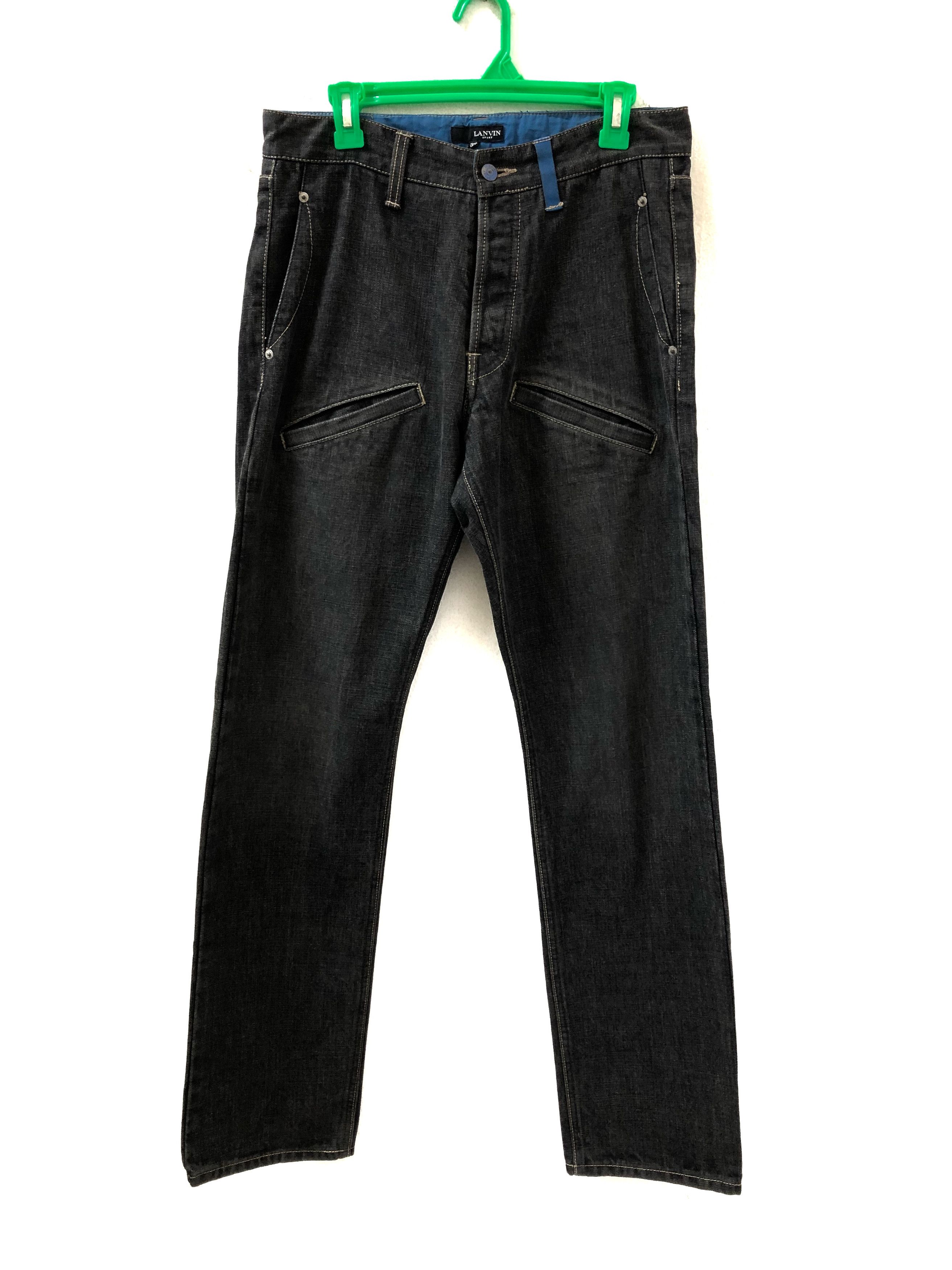 Lanvin Six Pockets Lavin Sport Denim Jeans Size US 32 / EU 48 - 3 Thumbnail