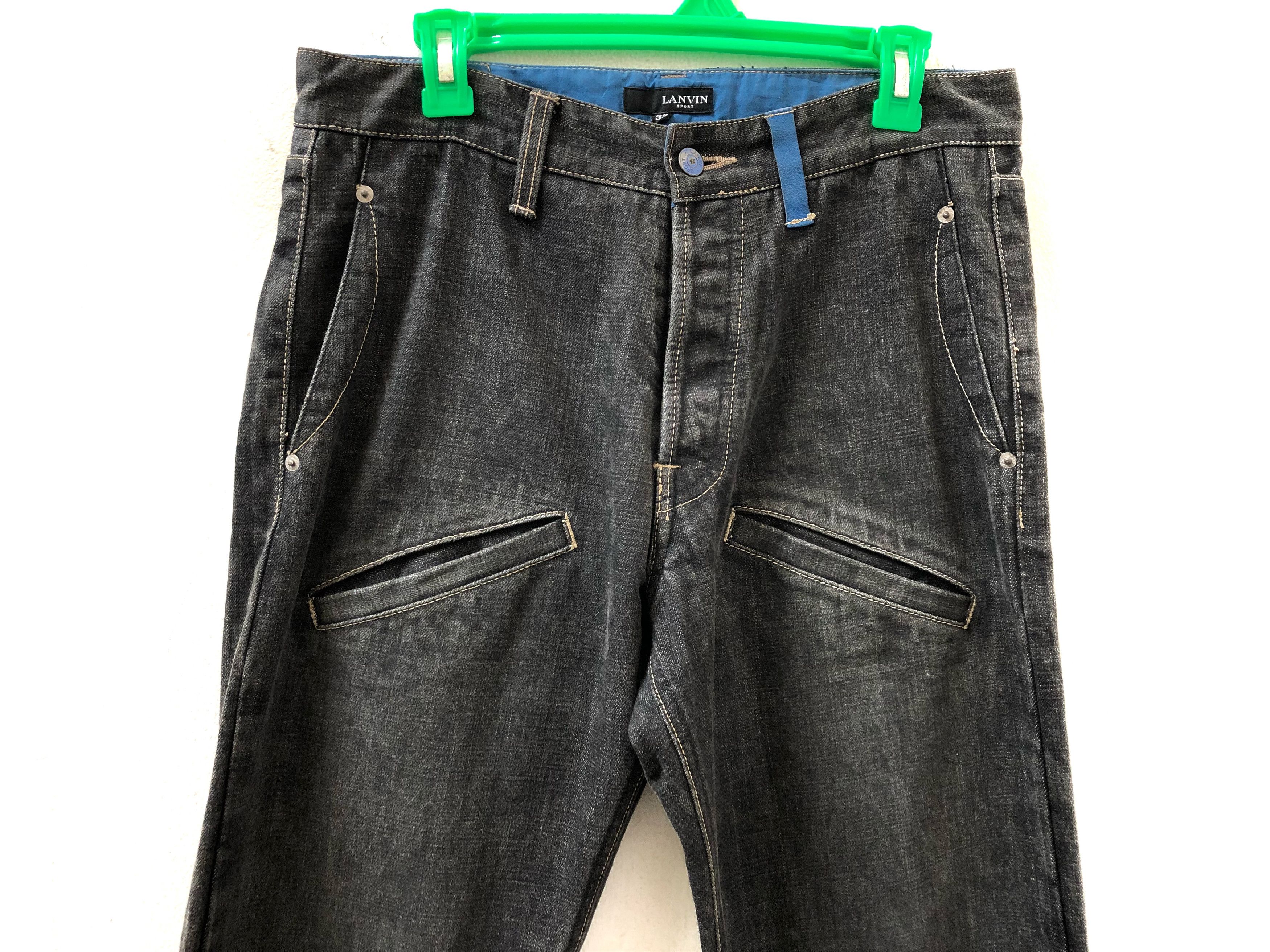 Lanvin Six Pockets Lavin Sport Denim Jeans Size US 32 / EU 48 - 4 Thumbnail