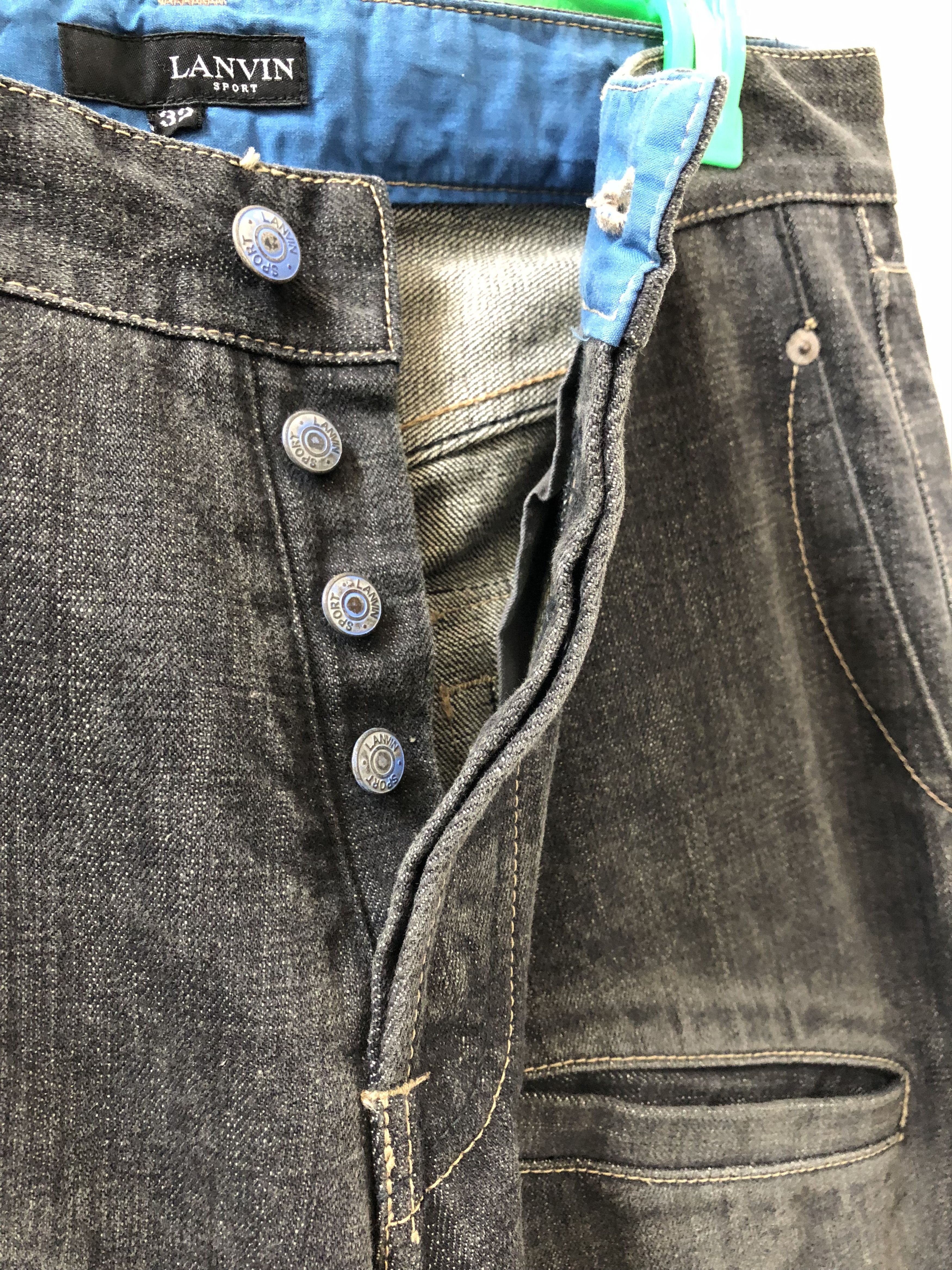 Lanvin Six Pockets Lavin Sport Denim Jeans Size US 32 / EU 48 - 9 Thumbnail