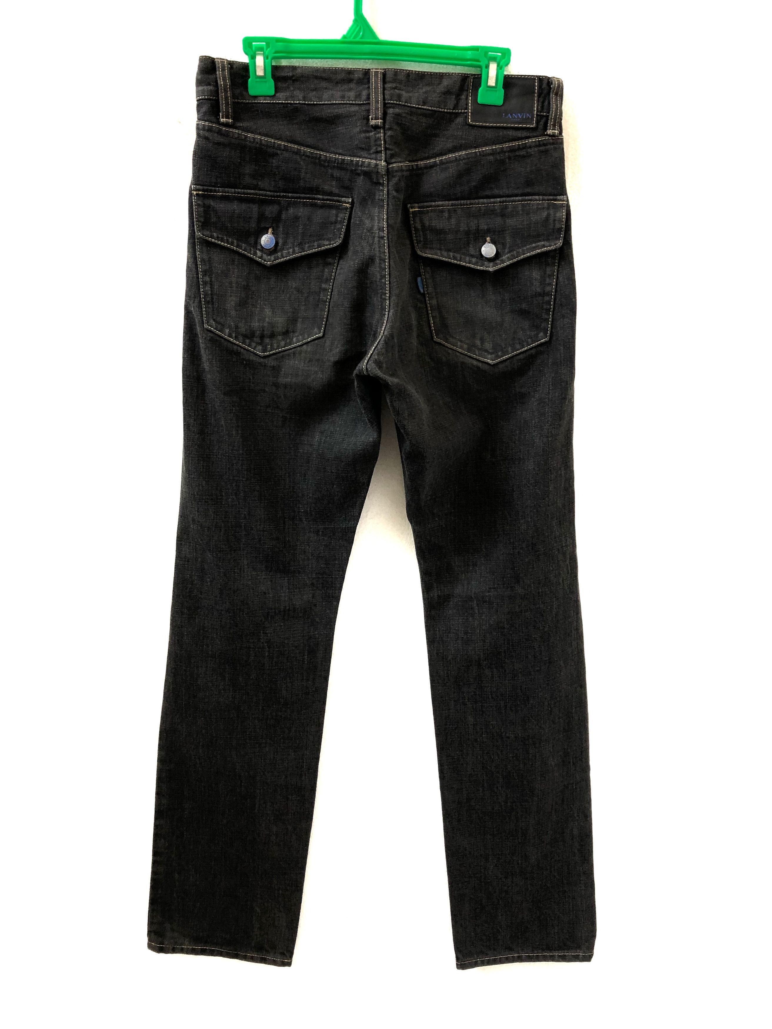 Lanvin Six Pockets Lavin Sport Denim Jeans Size US 32 / EU 48 - 6 Thumbnail