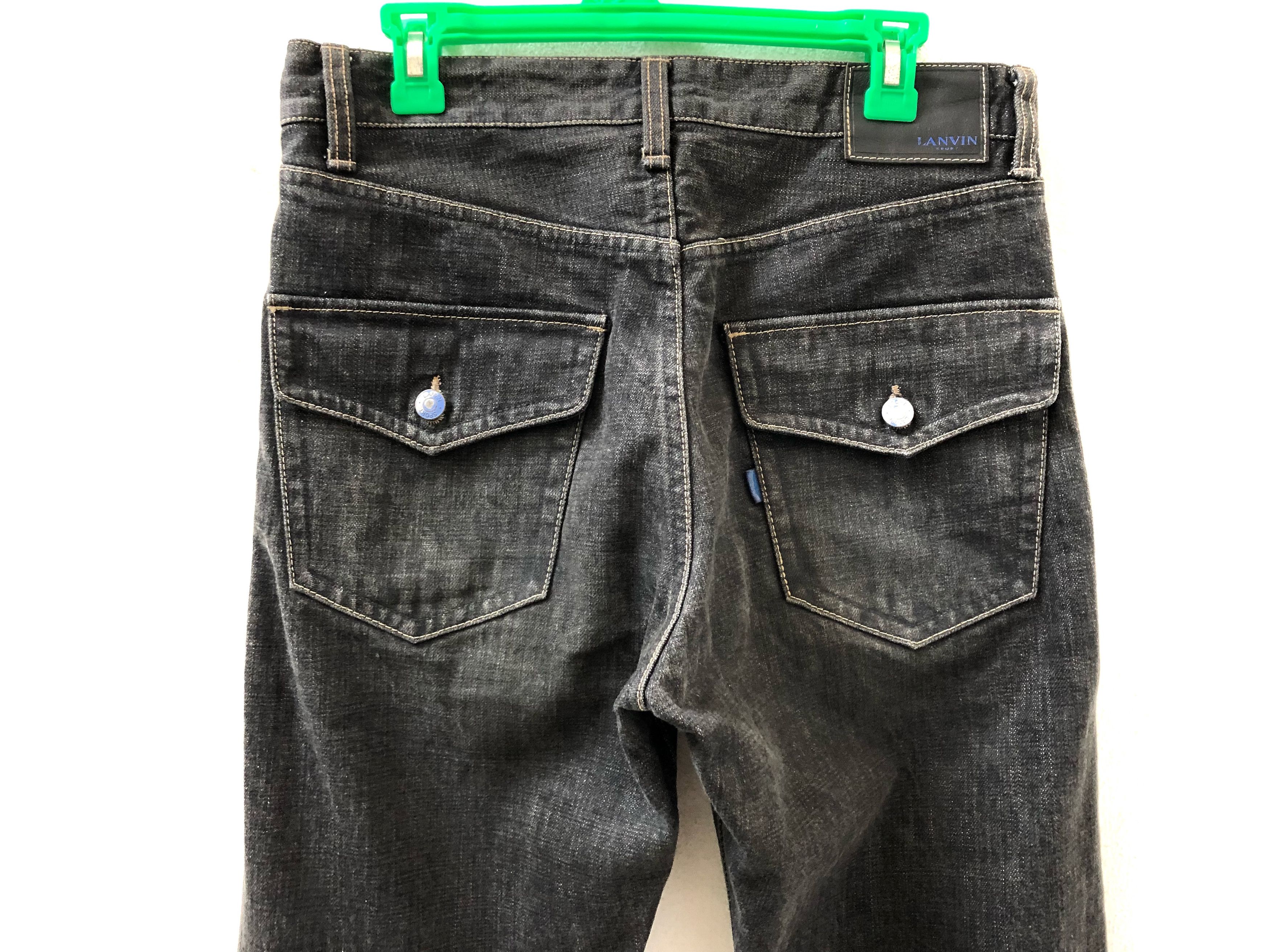Lanvin Six Pockets Lavin Sport Denim Jeans Size US 32 / EU 48 - 7 Thumbnail
