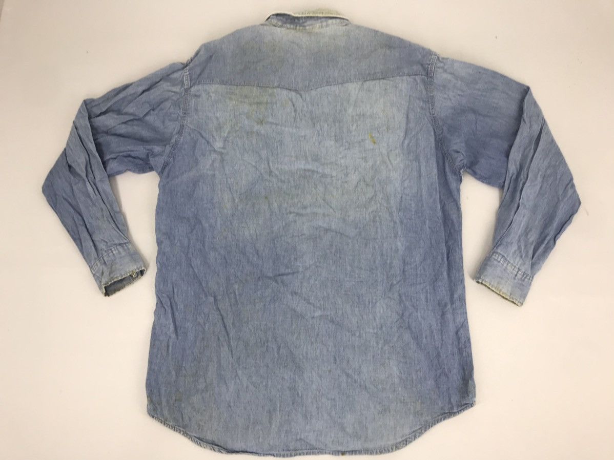 Levi's Vintage Levi’s Button Up Western Wear Trucker Double Pocket Size US L / EU 52-54 / 3 - 2 Thumbnail