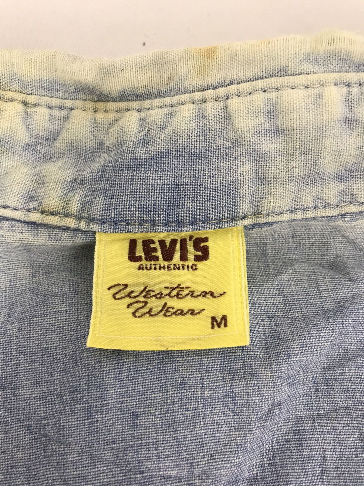 Levi's Vintage Levi’s Button Up Western Wear Trucker Double Pocket Size US L / EU 52-54 / 3 - 6 Thumbnail