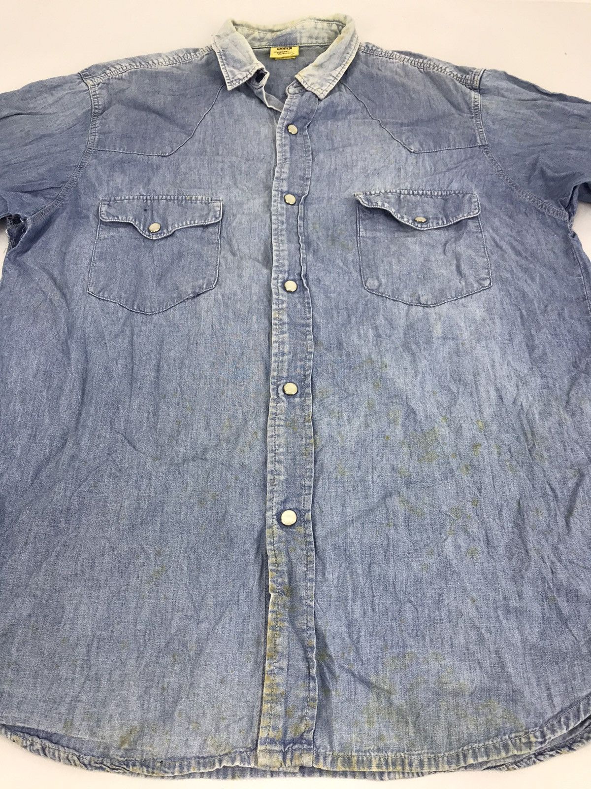 Levi's Vintage Levi’s Button Up Western Wear Trucker Double Pocket Size US L / EU 52-54 / 3 - 3 Thumbnail