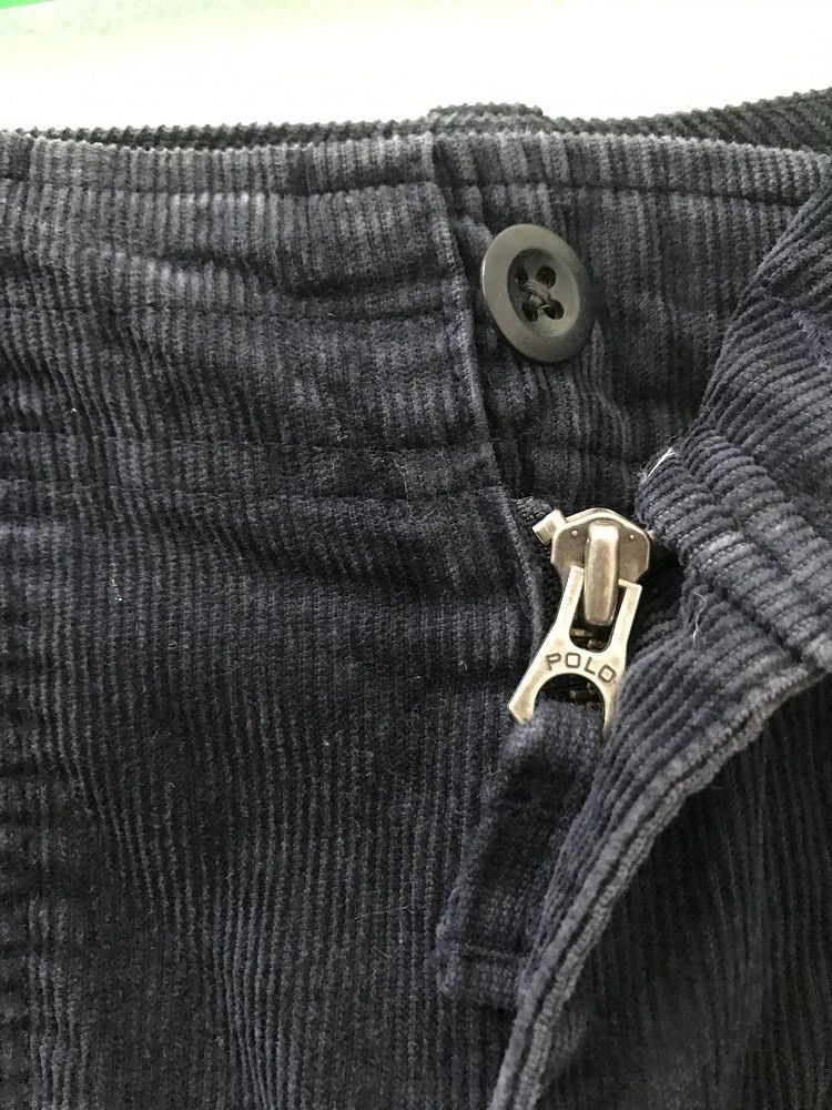 Polo Ralph Lauren Polo Ralph Lauren Corduroy Striped Baggy Multi Pocket Cargo Size US 31 - 5 Thumbnail