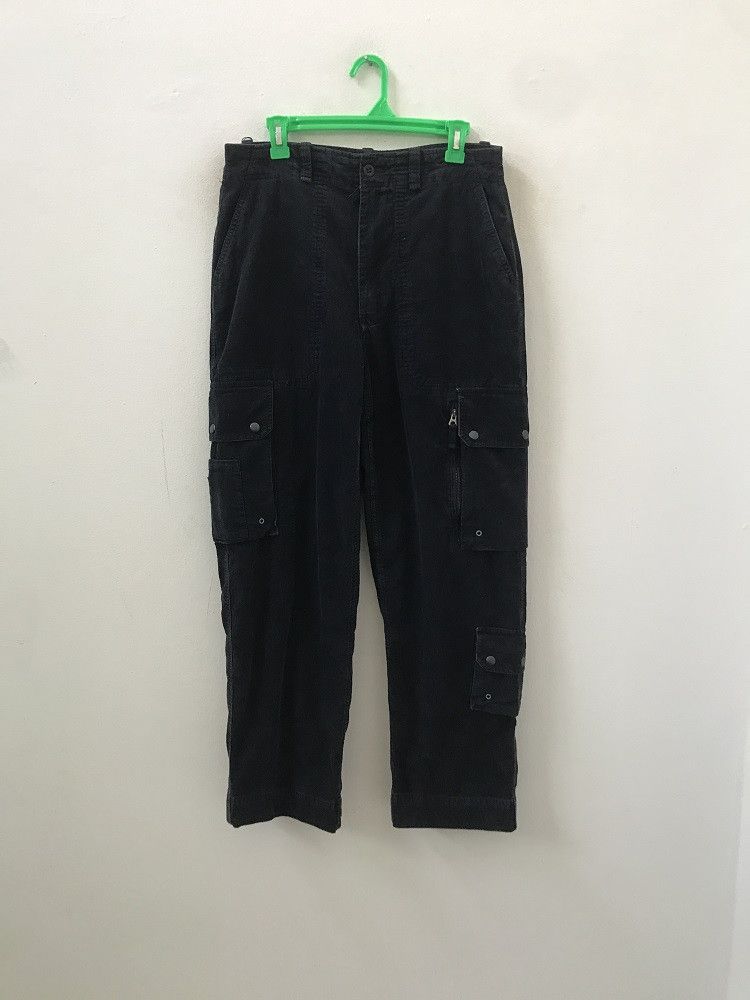 Polo Ralph Lauren Polo Ralph Lauren Corduroy Striped Baggy Multi Pocket Cargo Size US 31 - 2 Thumbnail