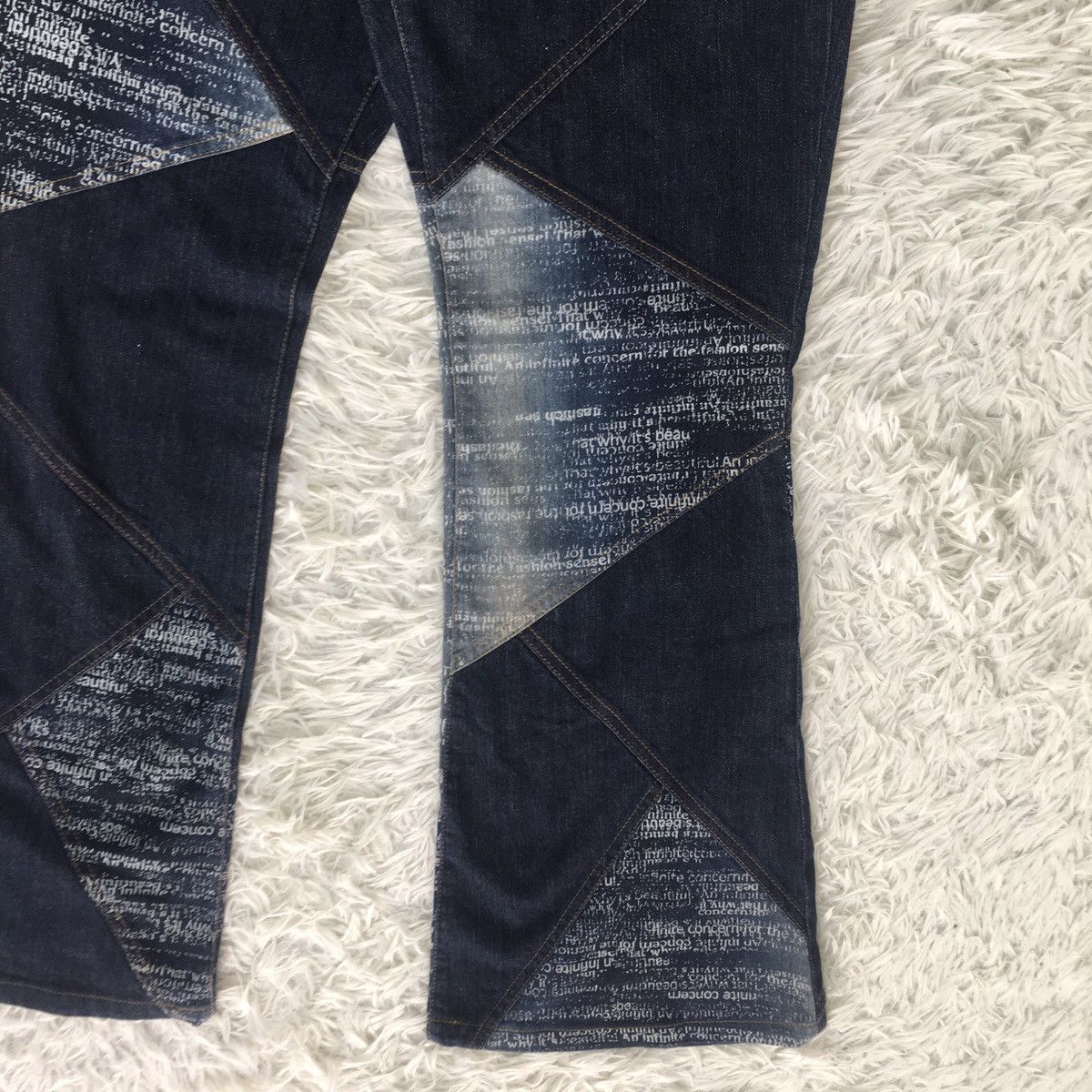 Japanese Brand Japanese Tornado Mart Bell Bottom Jeans Size US 34 / EU 50 - 5 Thumbnail