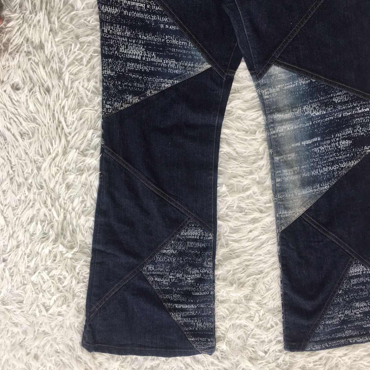 Japanese Brand Japanese Tornado Mart Bell Bottom Jeans Size US 34 / EU 50 - 6 Thumbnail