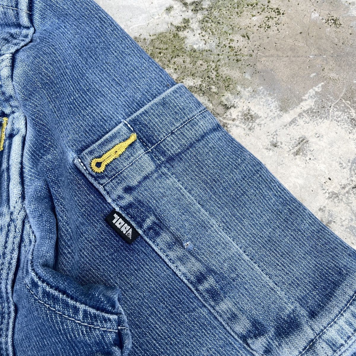 Designer × Japanese Brand Vtg Distressed Tora by Toraichi Tactical Denim Jacket Racer Size M / US 6-8 / IT 42-44 - 9 Thumbnail