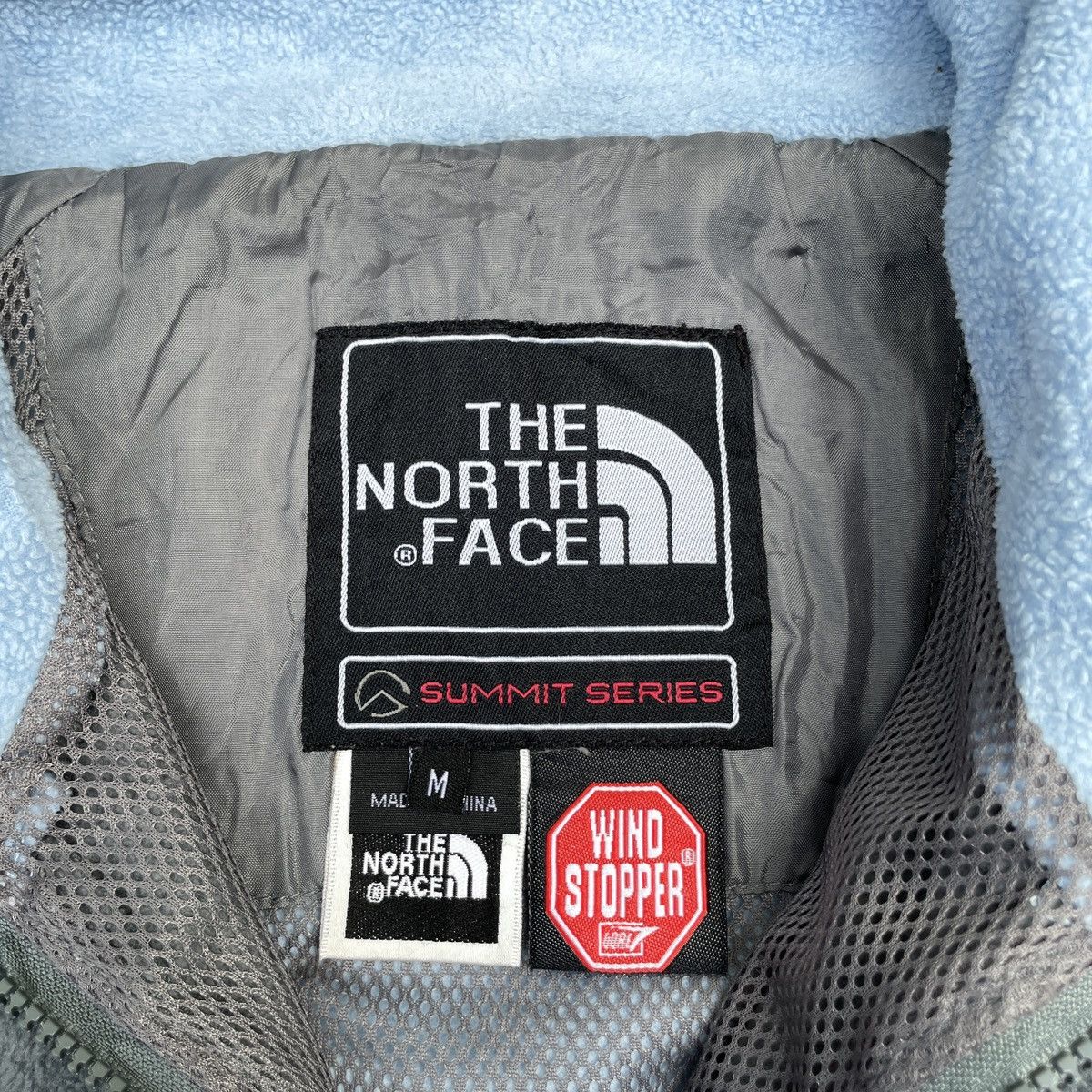 The North Face × Vintage Vintage The North Face Wind Stopper Gore Fleece Jacket Size US M / EU 48-50 / 2 - 8 Thumbnail