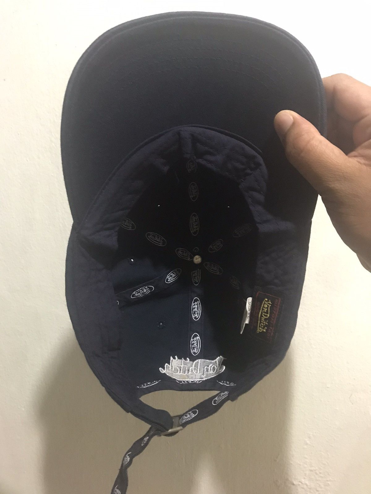 Von Dutch VTG Von Dutch Small Logo Classic Dad Hat Size ONE SIZE - 7 Thumbnail