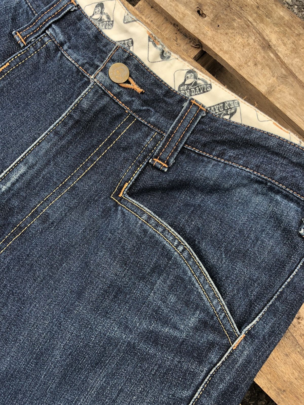 Ben Davis × Japanese Brand × Vintage Vintage Ben Davis jeans made in Japan size 35 Size US 35 - 6 Thumbnail