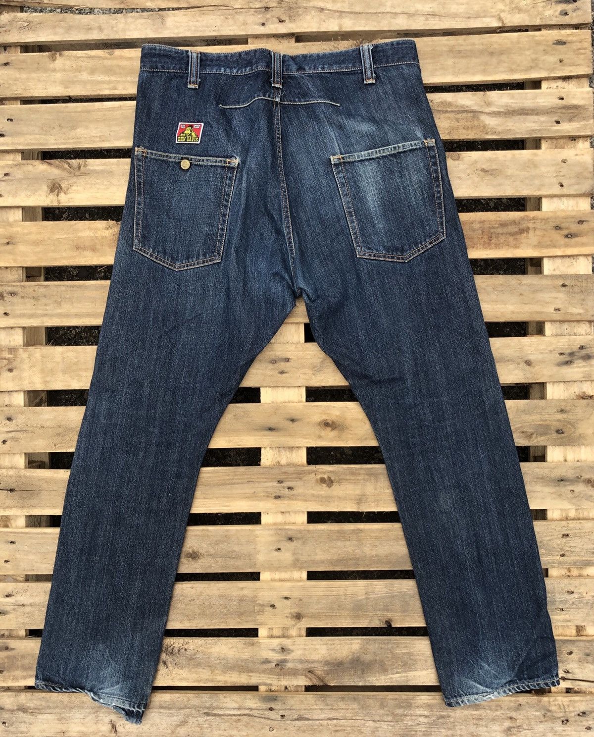 Ben Davis × Japanese Brand × Vintage Vintage Ben Davis jeans made in Japan size 35 Size US 35 - 2 Thumbnail