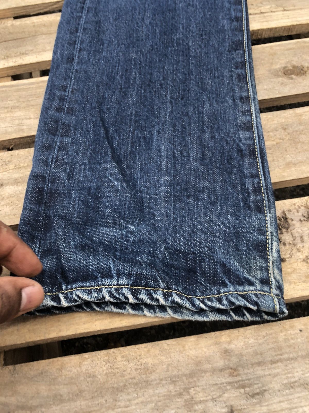 Ben Davis × Japanese Brand × Vintage Vintage Ben Davis jeans made in Japan size 35 Size US 35 - 9 Thumbnail