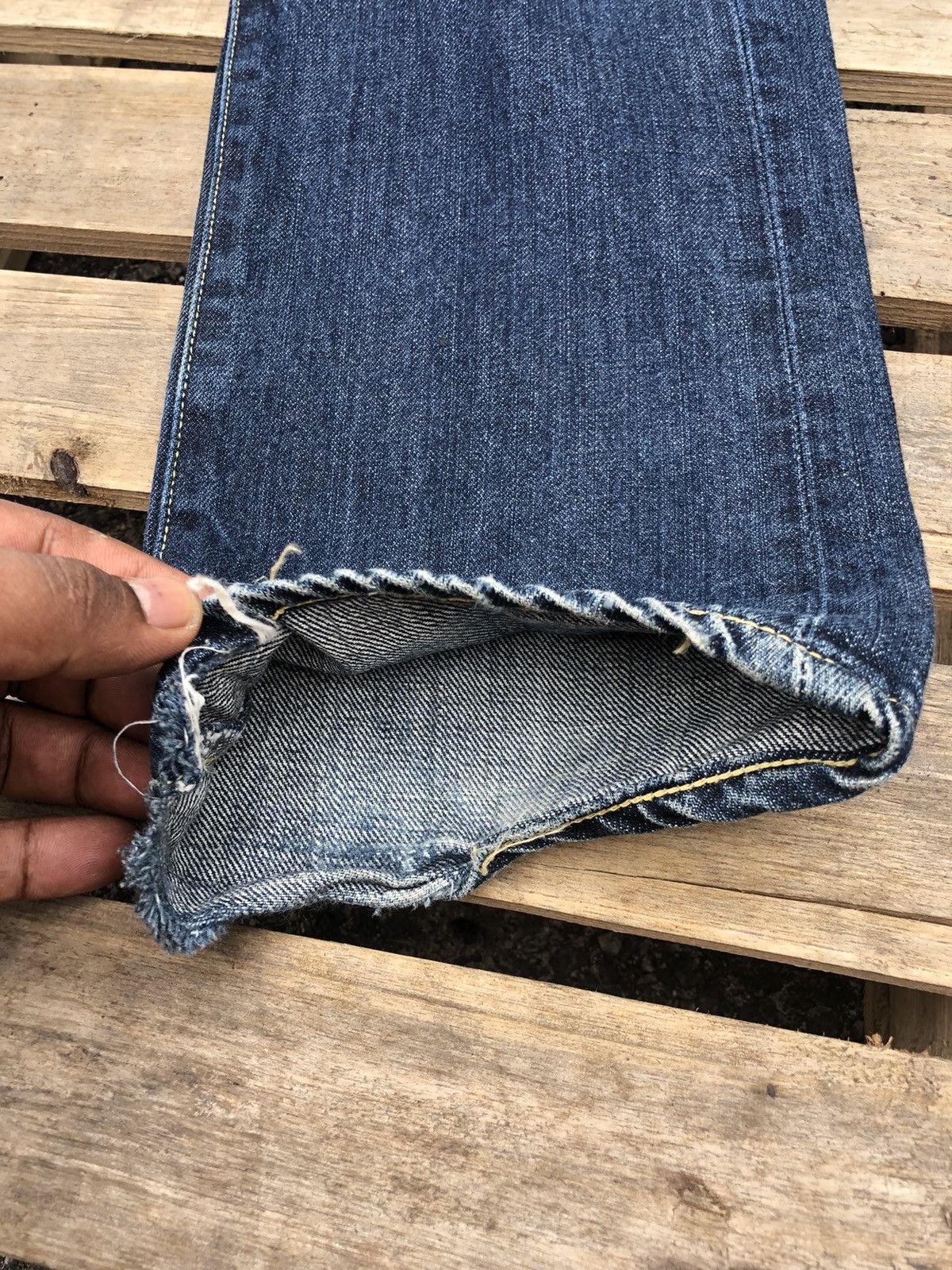 Ben Davis × Japanese Brand × Vintage Vintage Ben Davis jeans made in Japan size 35 Size US 35 - 11 Thumbnail