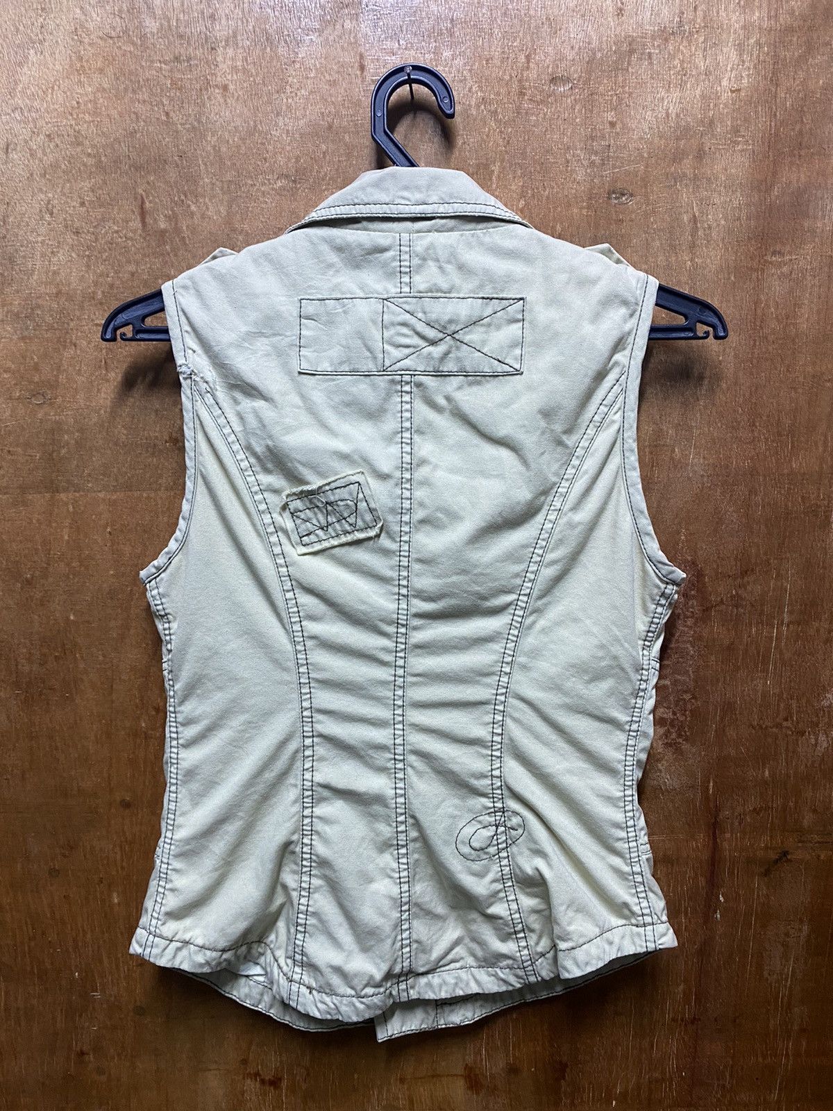 Diesel Diesel Distressed Patches Rugged Outdoor Vest Size US S / EU 44-46 / 1 - 5 Thumbnail