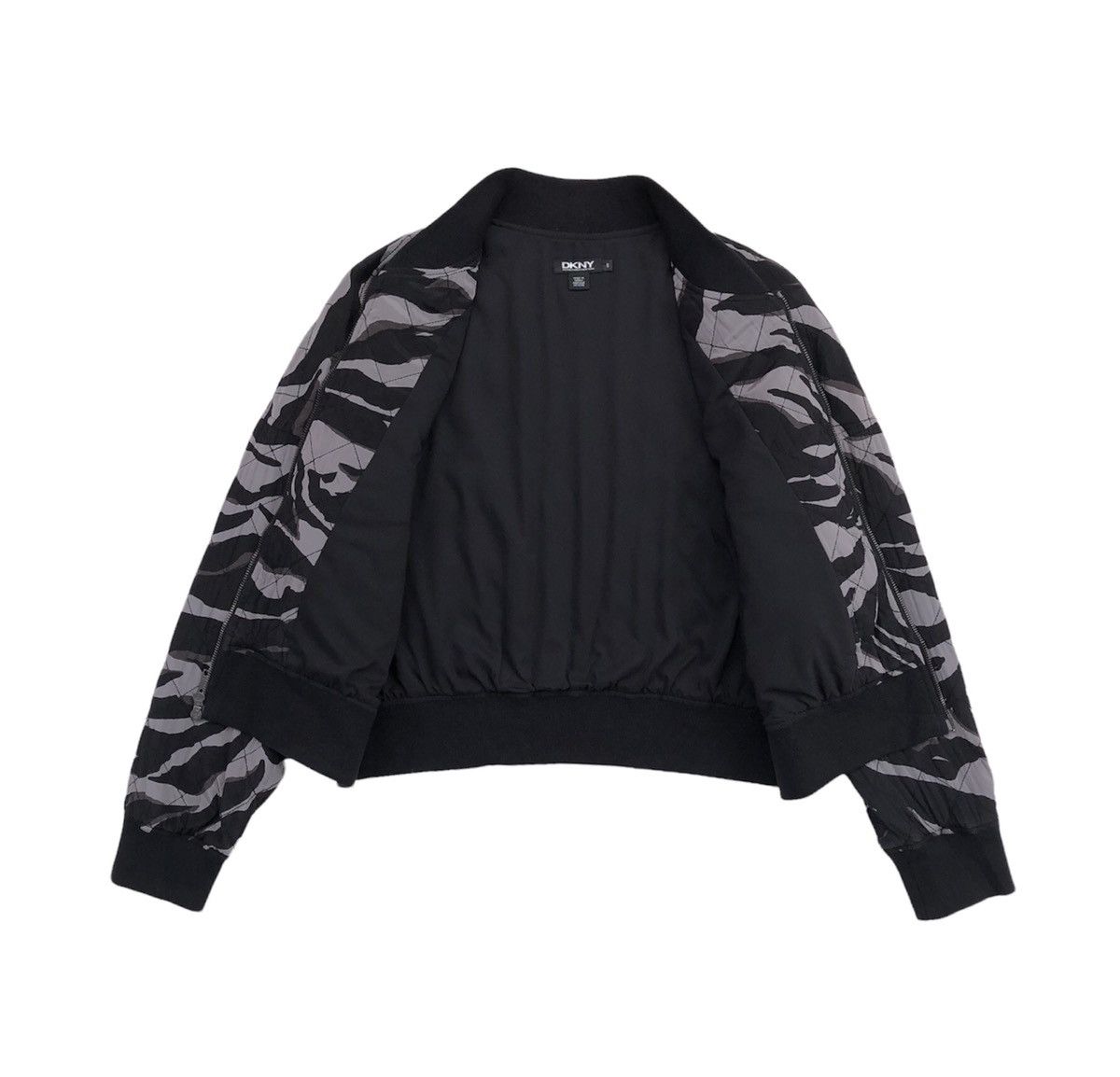 DKNY DKNY Tiger Print Bomber Jacket For Women Size M / US 6-8 / IT 42-44 - 3 Thumbnail
