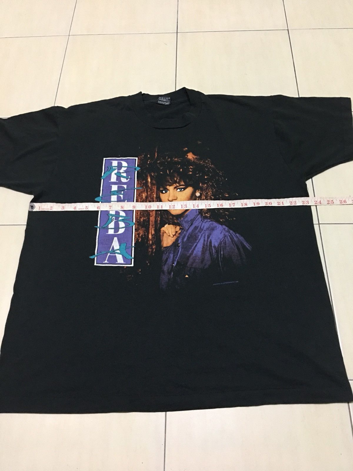 Band Tees Vintage 90s Reba Rap Tees 1993 tour shirt Size US XL / EU 56 / 4 - 6 Thumbnail