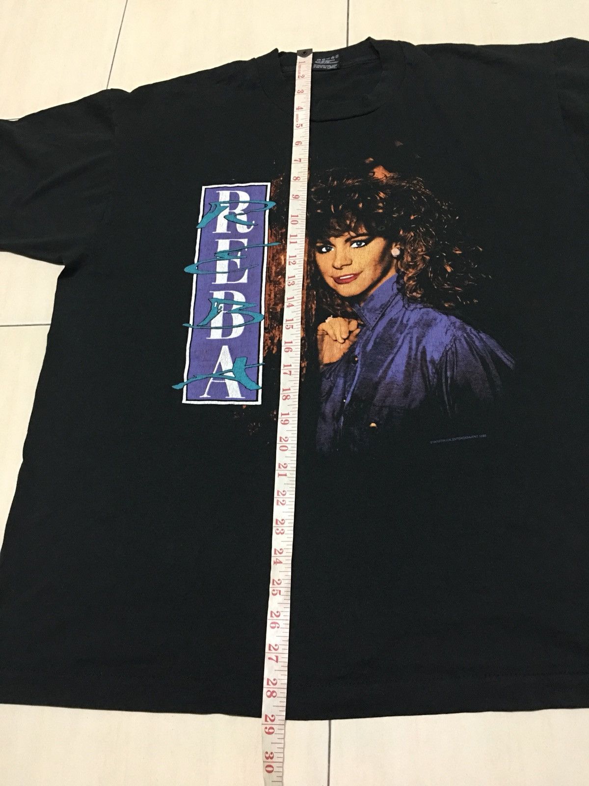Band Tees Vintage 90s Reba Rap Tees 1993 tour shirt Size US XL / EU 56 / 4 - 7 Thumbnail