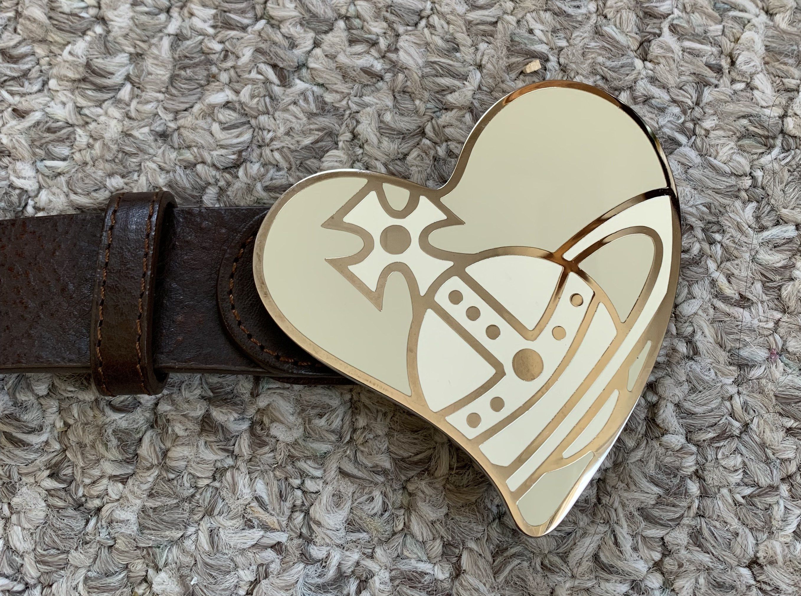 vivienne westwood ♡☆ Flat Heart Star ベルト vivienne westwood love orb • belt