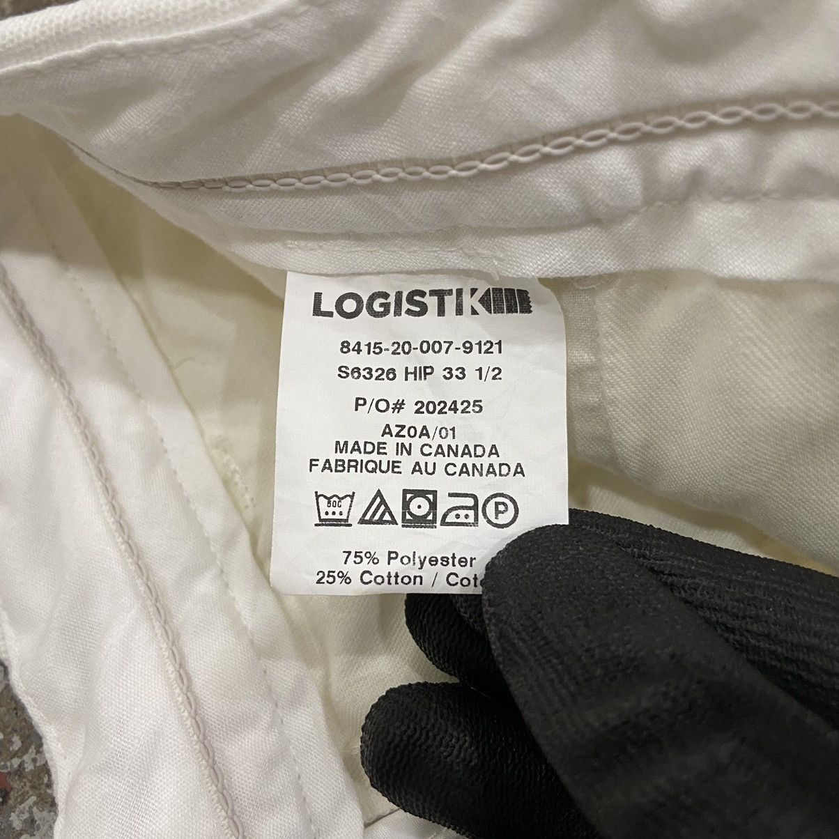 Vintage Vintage 1990s White Pleated Trousers Size 27" / US 4 / IT 40 - 4 Thumbnail
