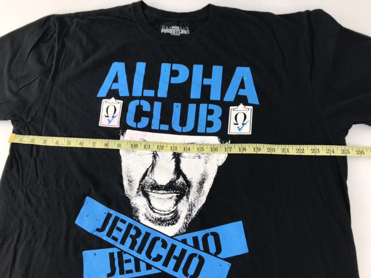 Japanese Brand Alpha Club Jericho Pro Wrestling Japan Wrestler Tee Size US XL / EU 56 / 4 - 6 Thumbnail