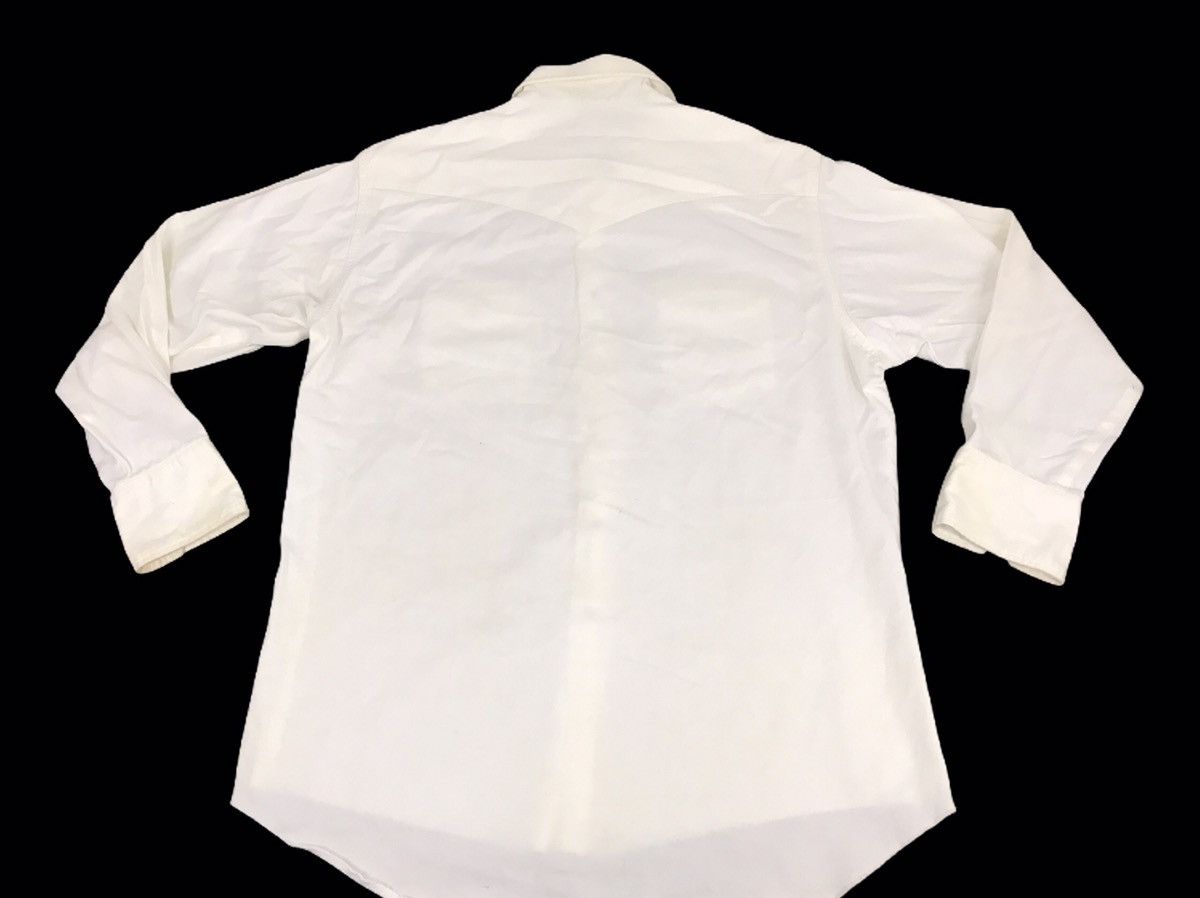 Vintage Vintage Wrangler Western Snap Button Down Shirt Plain Size US XL / EU 56 / 4 - 2 Thumbnail