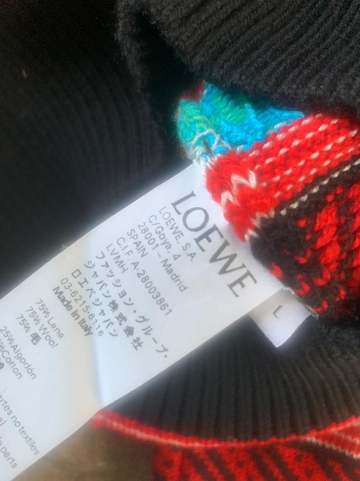 Loewe Knitwear Size US L / EU 52-54 / 3 - 7 Thumbnail