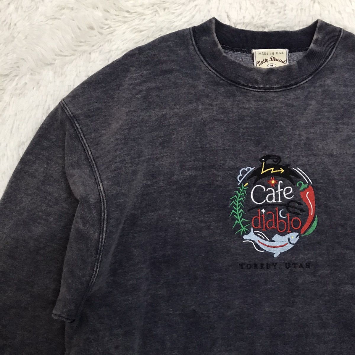 Other Cafe Diablo Torrey Utah Natty Threads Sweatshirt Size US M / EU 48-50 / 2 - 3 Thumbnail