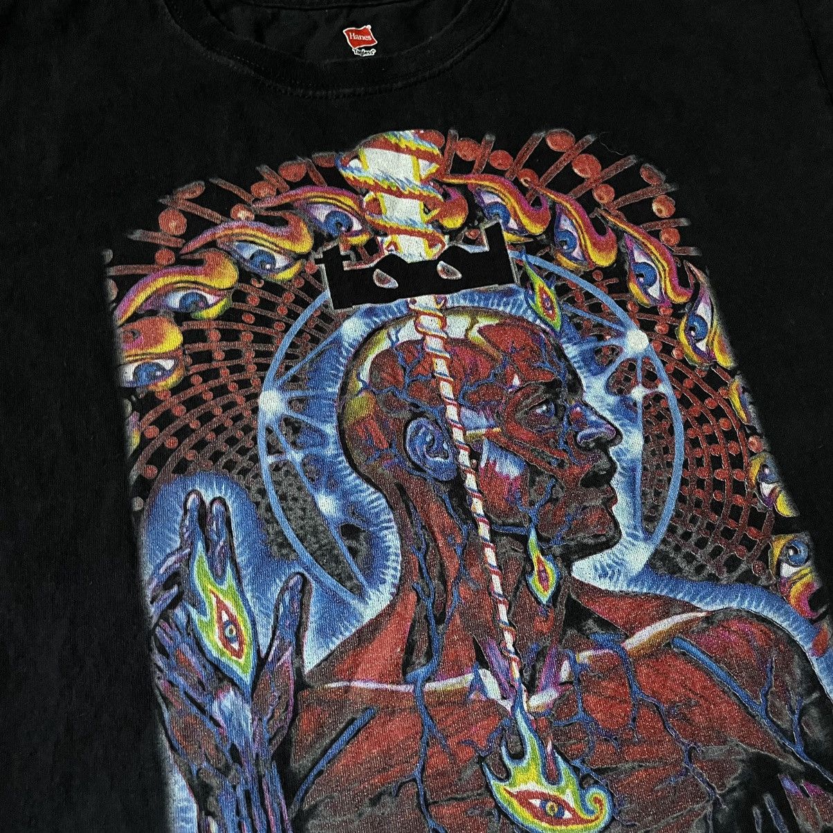 Band Tees Vintage Y2K TOOL ABSTRACT CREEPY FACE ANGRY HORROR SKELETON Size US L / EU 52-54 / 3 - 6 Thumbnail