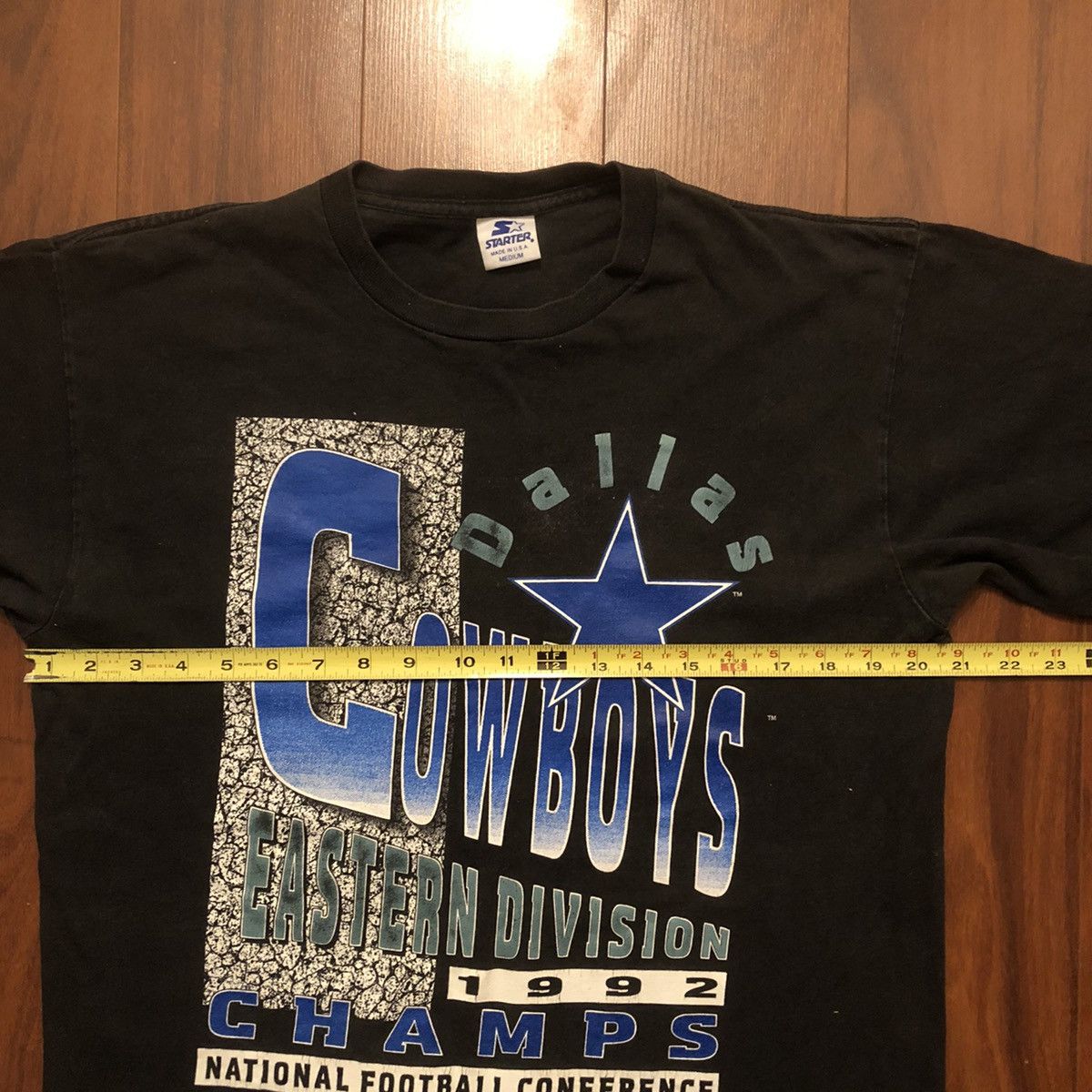 Starter Vintage 90s starter Dallas cowboys championship t shirt M Size US M / EU 48-50 / 2 - 2 Thumbnail