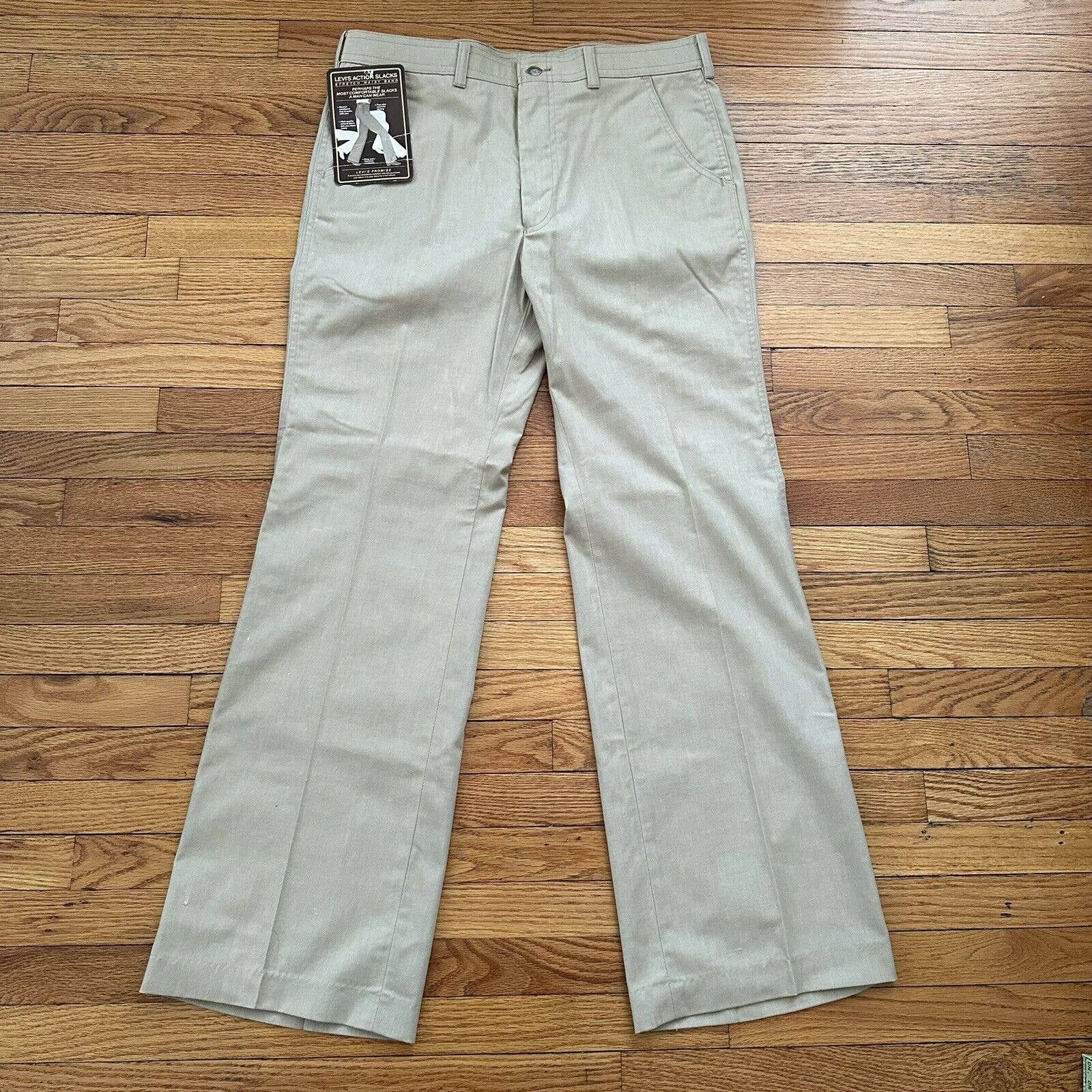 Levis Action Slacks | Grailed