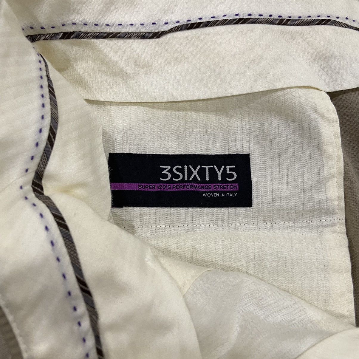 Jack Victor × Vintage Vintage 1990s Beige Wool Pleated Trousers Size US 35 - 7 Thumbnail