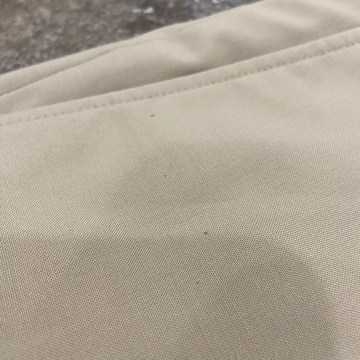 Jack Victor × Vintage Vintage 1990s Beige Wool Pleated Trousers Size US 35 - 5 Thumbnail