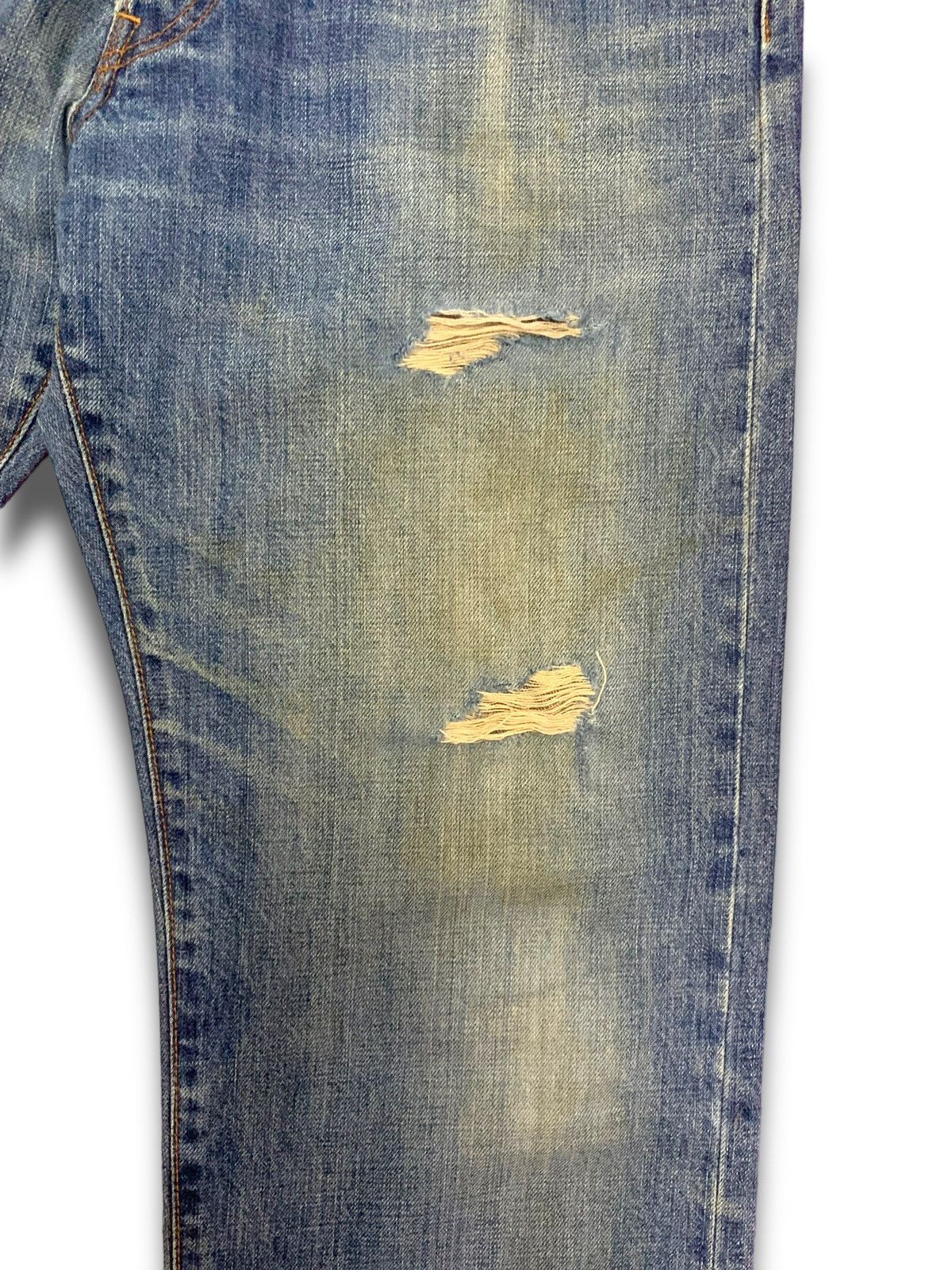Uniqlo × Vintage Vintage 90s Jun Takahashi Uniqlo Green Selvedge Size US 32 / EU 48 - 5 Thumbnail