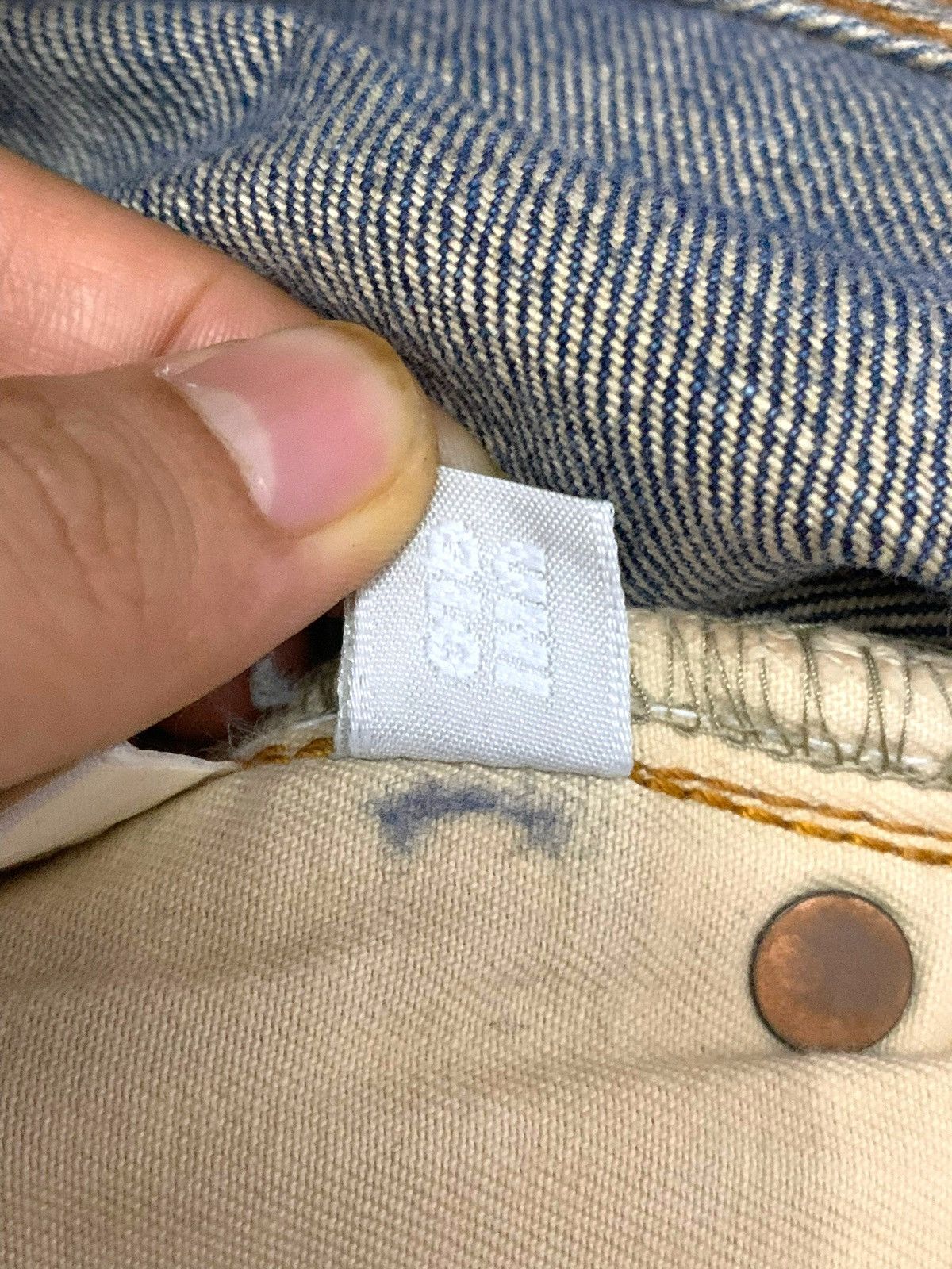 Uniqlo × Vintage Vintage 90s Jun Takahashi Uniqlo Green Selvedge Size US 32 / EU 48 - 12 Thumbnail