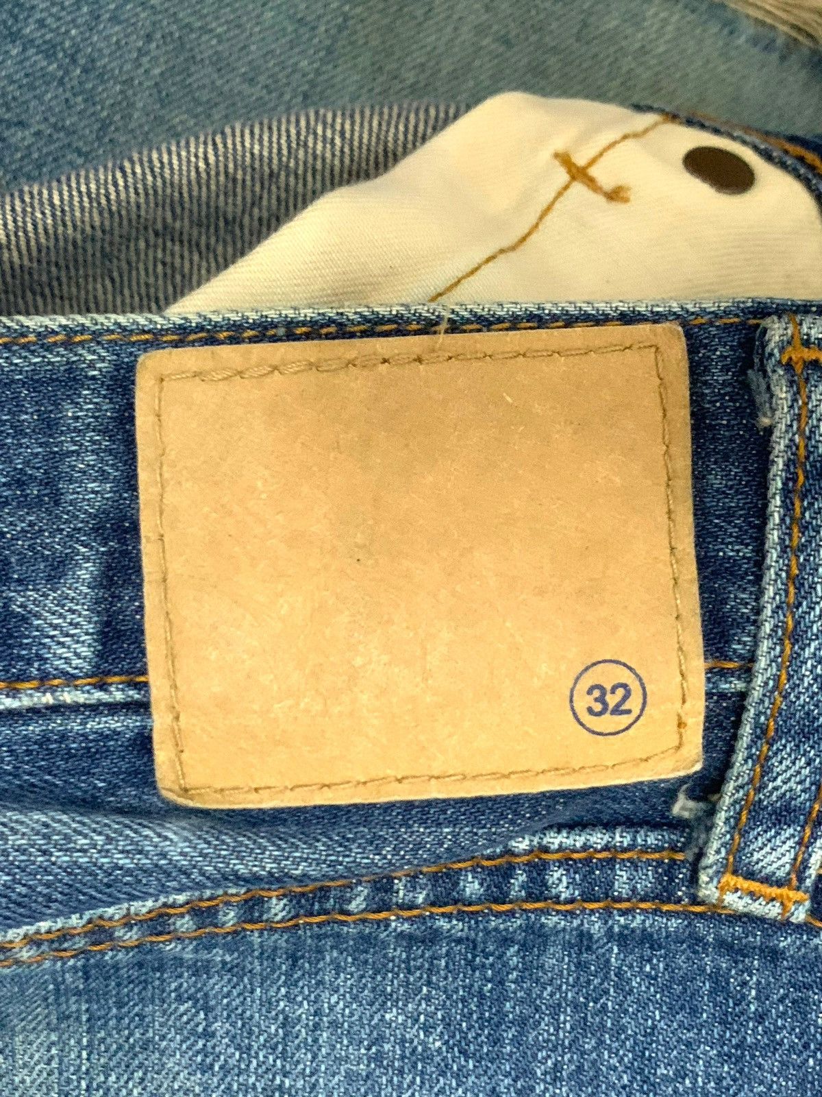 Uniqlo × Vintage Vintage 90s Jun Takahashi Uniqlo Green Selvedge Size US 32 / EU 48 - 14 Thumbnail