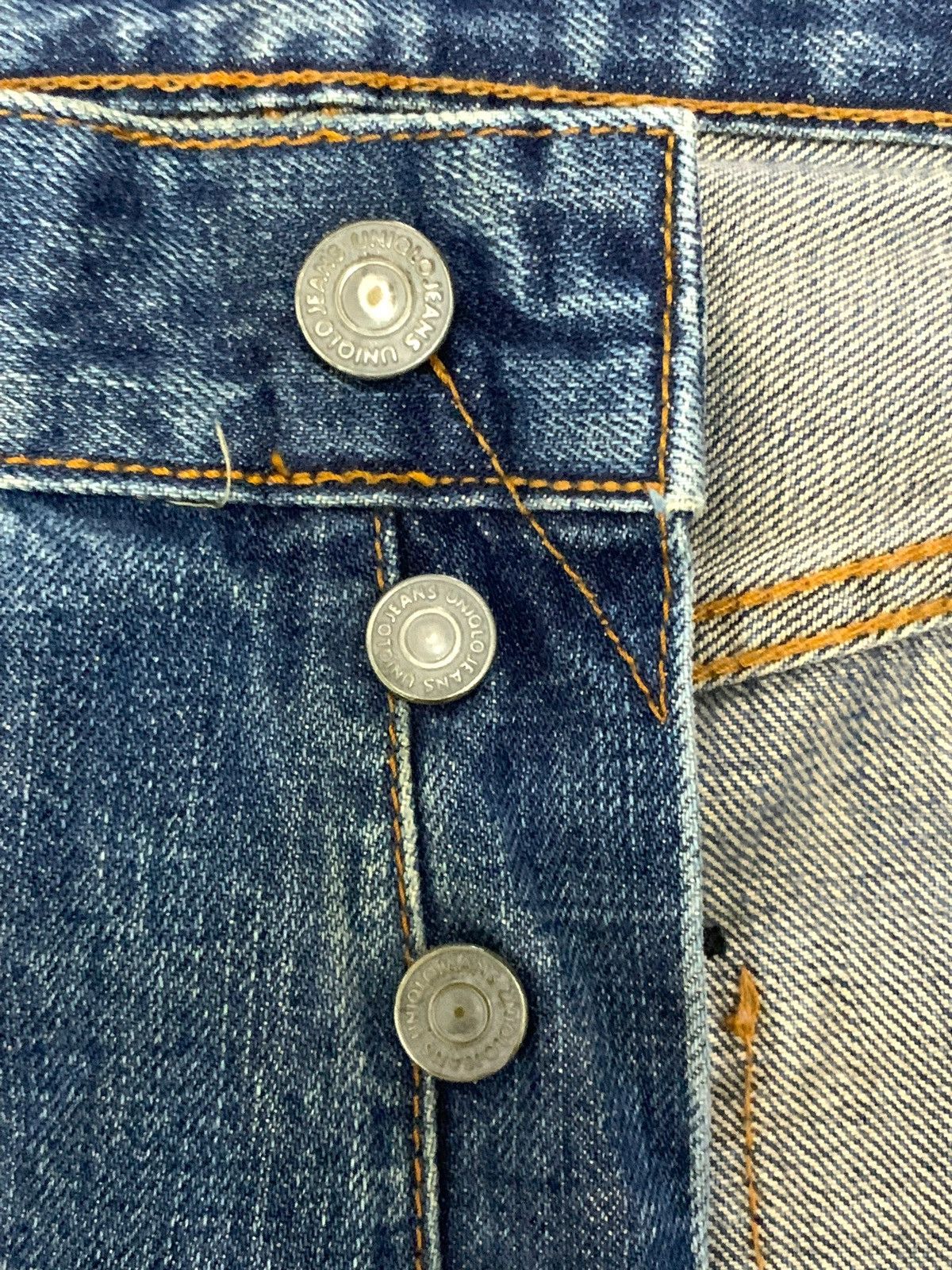 Uniqlo × Vintage Vintage 90s Jun Takahashi Uniqlo Green Selvedge Size US 32 / EU 48 - 9 Thumbnail