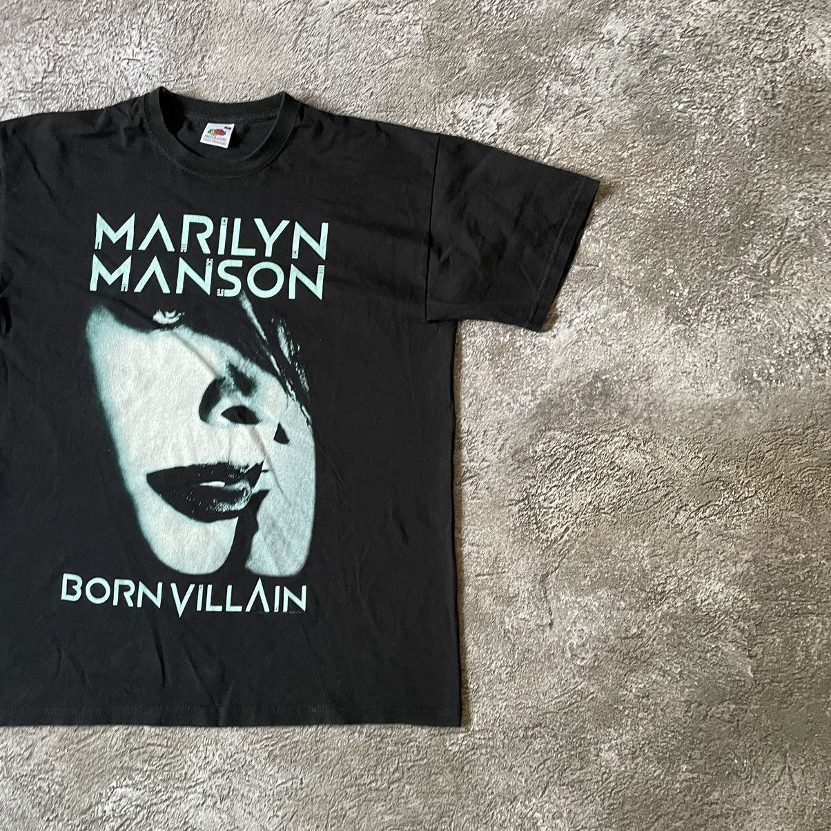 Vintage Vintage Y2K Marilyn Manson Band Tee Graphic Punk Dark Boxy M Size US M / EU 48-50 / 2 - 3 Thumbnail
