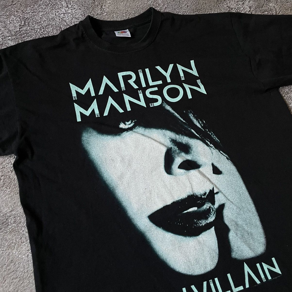 Vintage Vintage Y2K Marilyn Manson Band Tee Graphic Punk Dark Boxy M Size US M / EU 48-50 / 2 - 6 Thumbnail